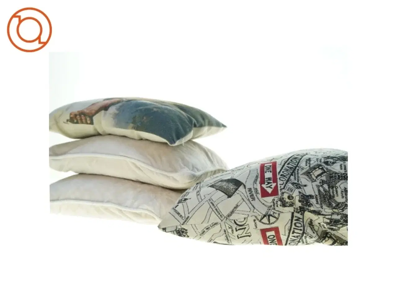 Billede 1 - 4 stk puder (str. 55 x 40 og 40 x 40)