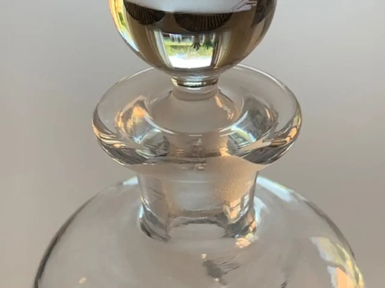 Billede 2 - Klukflaske Holmegaard - ubrugt som ny