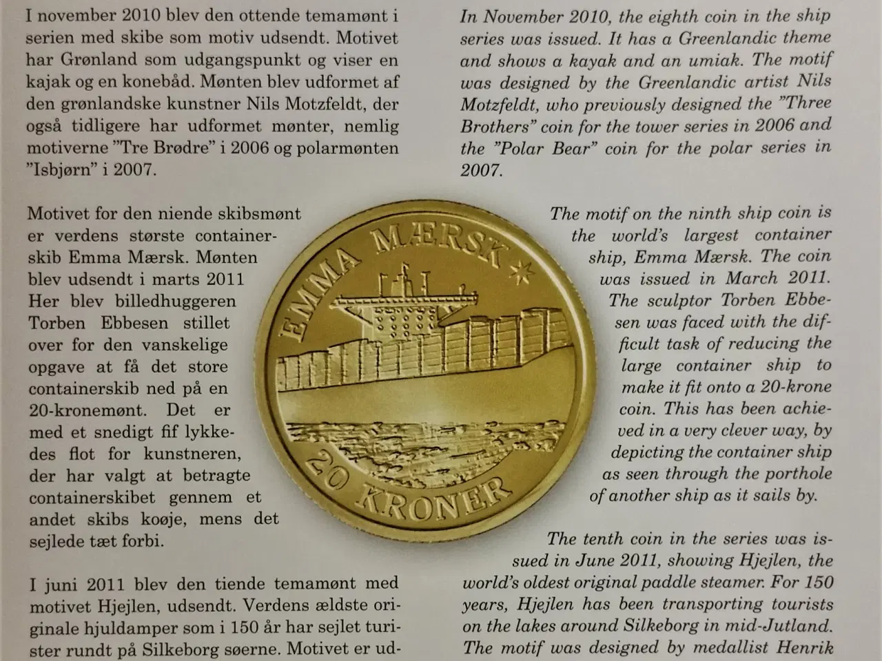 Billede 7 - DET KGL MØNTSÆT 2011 med KONG FREDERIK IX