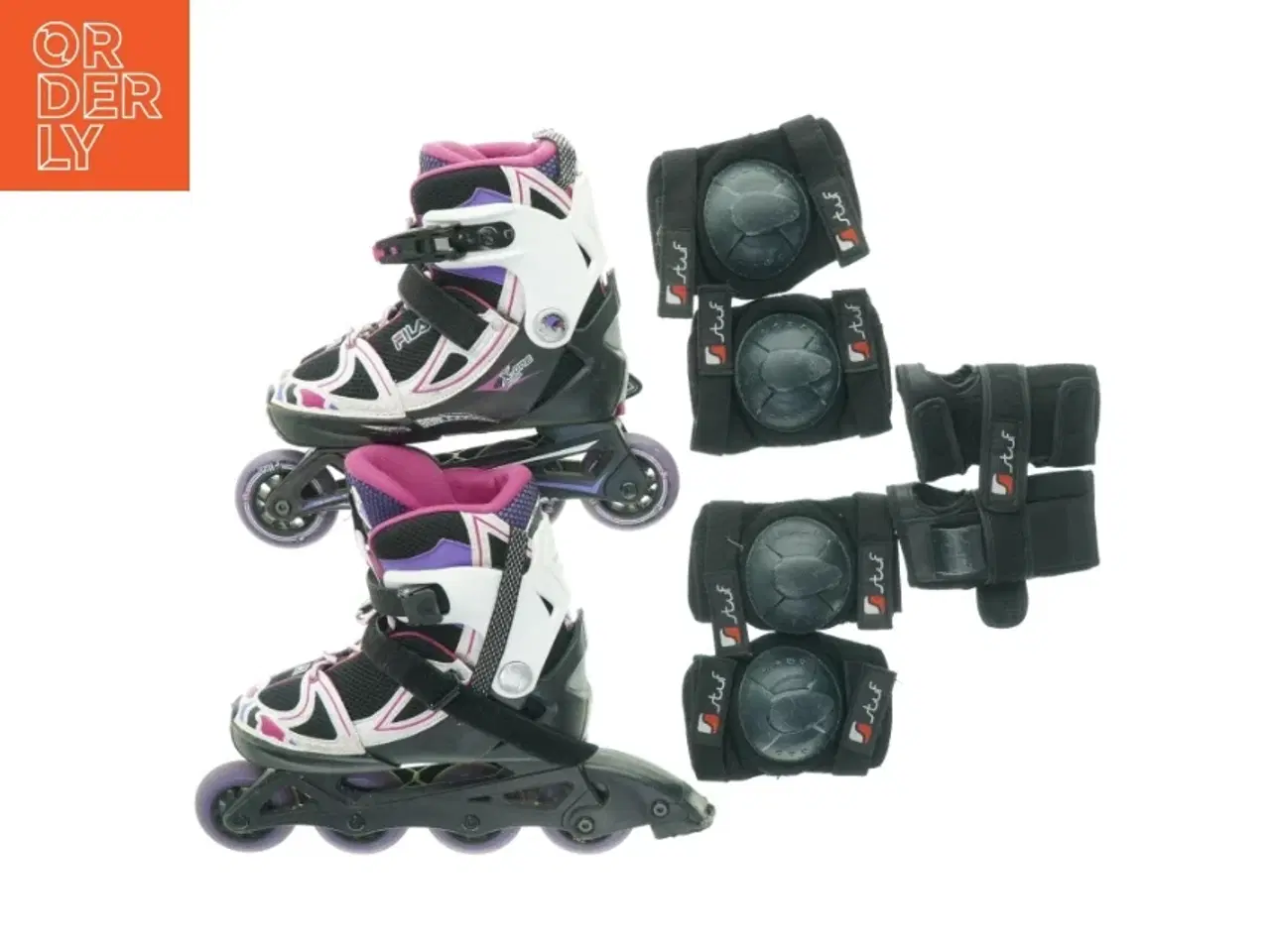 Billede 1 - Fila Inlineskøjter og beskyttelsesudstyr fra Fila (str. 35-38)