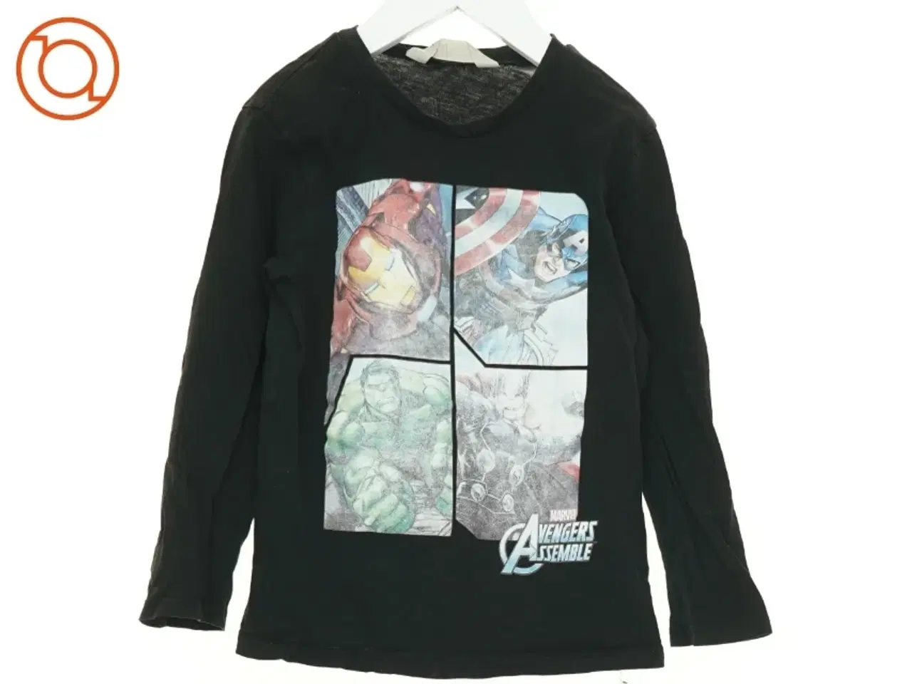 Billede 1 - Langærmet t-shirt med Avengers fra H&M (str. 104 cm)