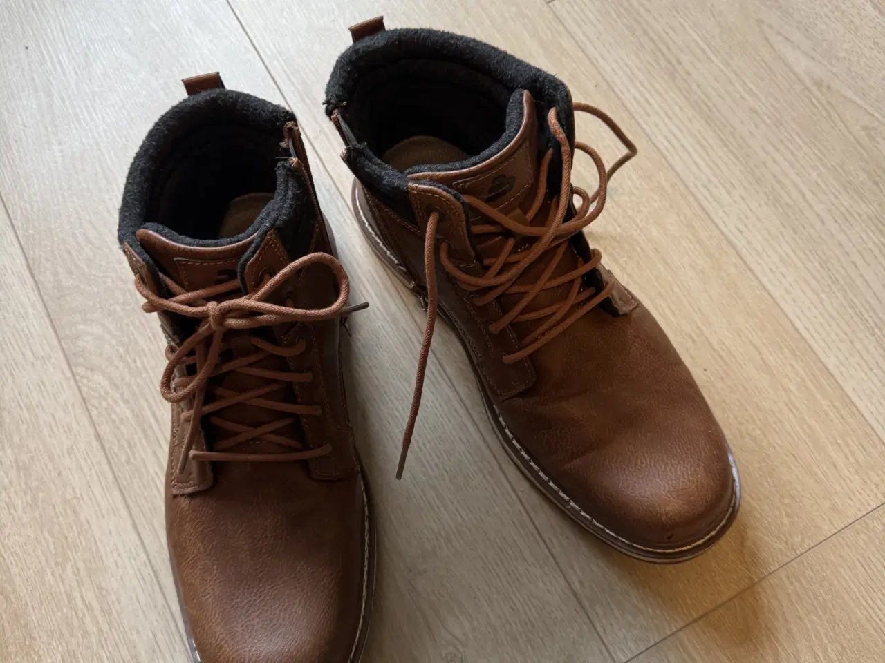 Billede 1 - Læderstøvler