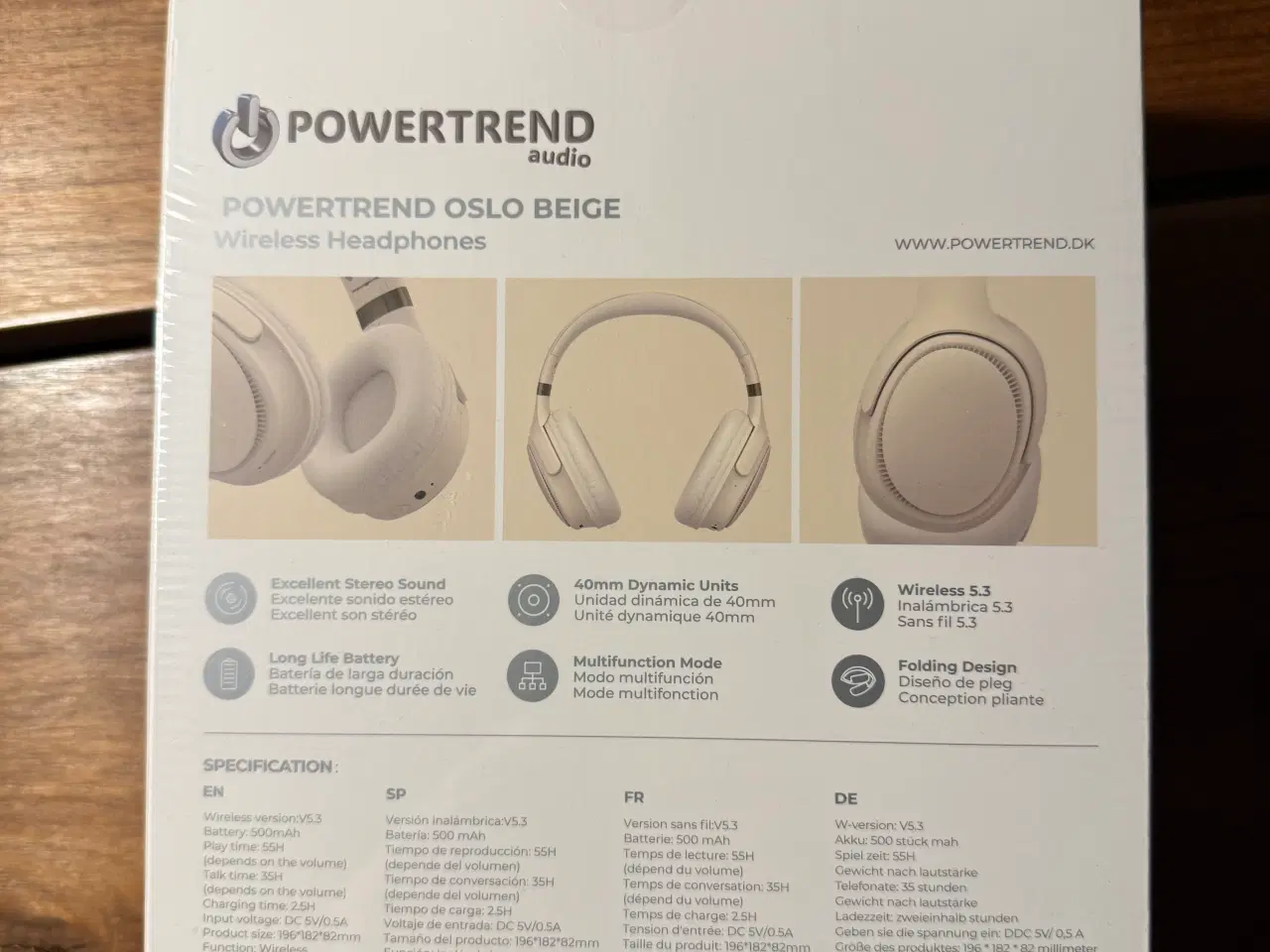 Billede 2 - Hovedtelefoner PowerTrend Oslo