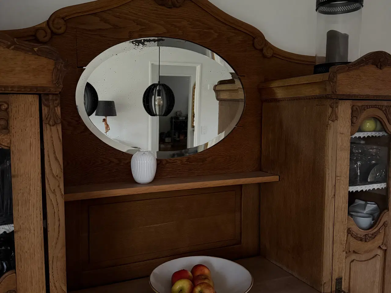 Billede 3 - Tårnbuffet i egetræ 