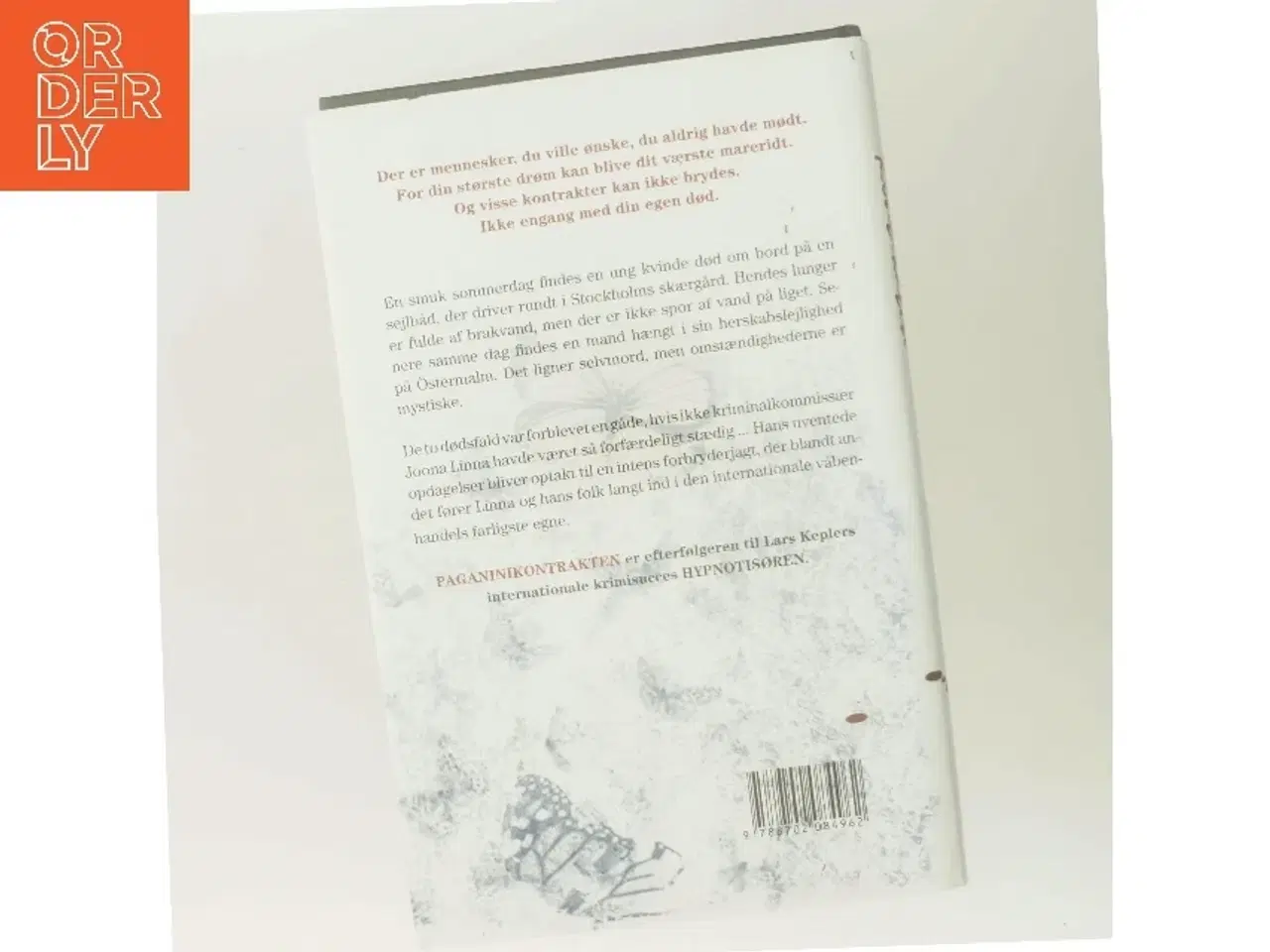 Billede 3 - Paganinikontrakten : Kriminalroman (Danish Language) af Lars Kepler (Bog)