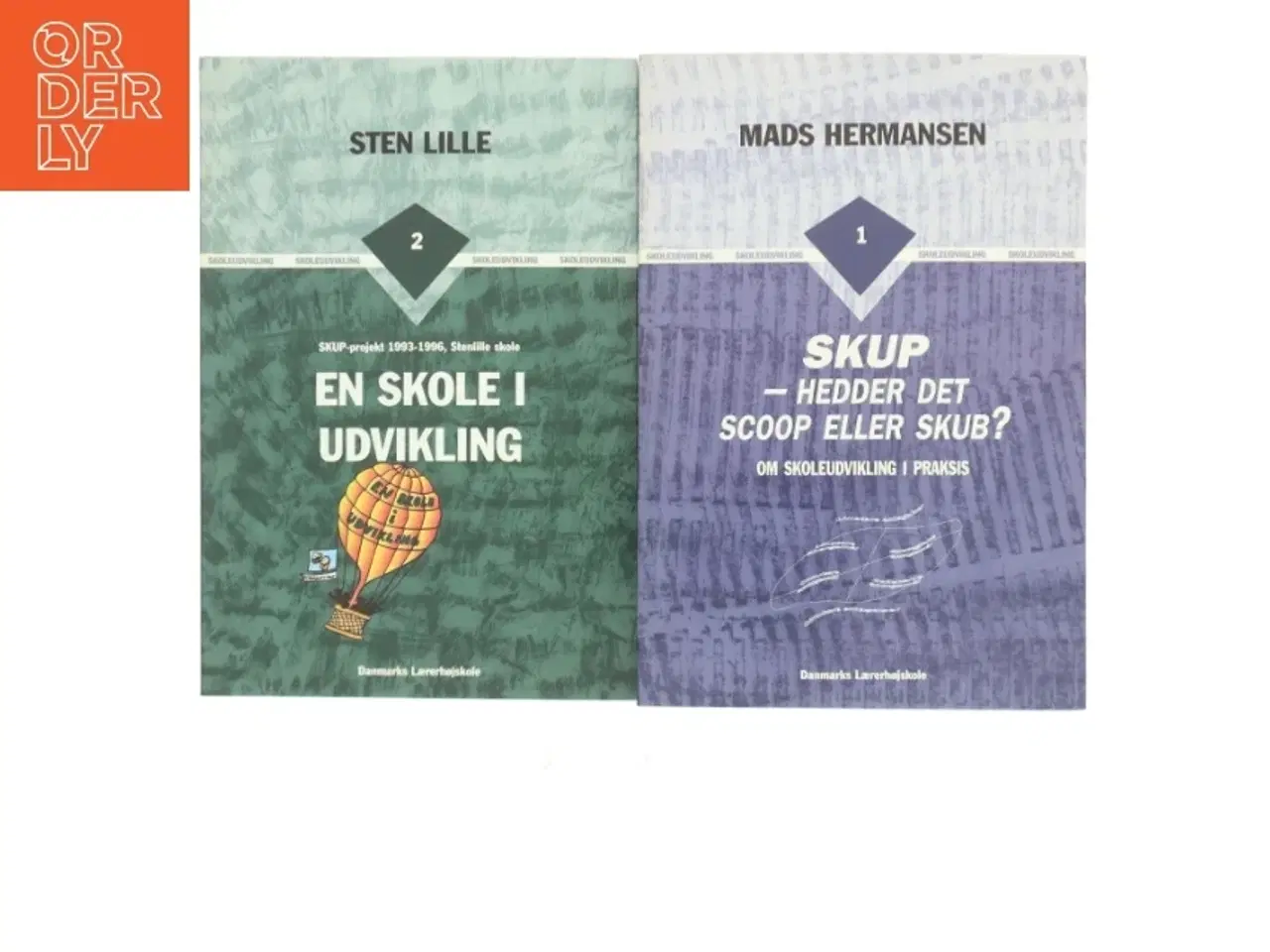 Billede 1 - En skole i udvikling : SKUP-projekt 1993-1996, Stenlille skole af Sten Lille (Bog)