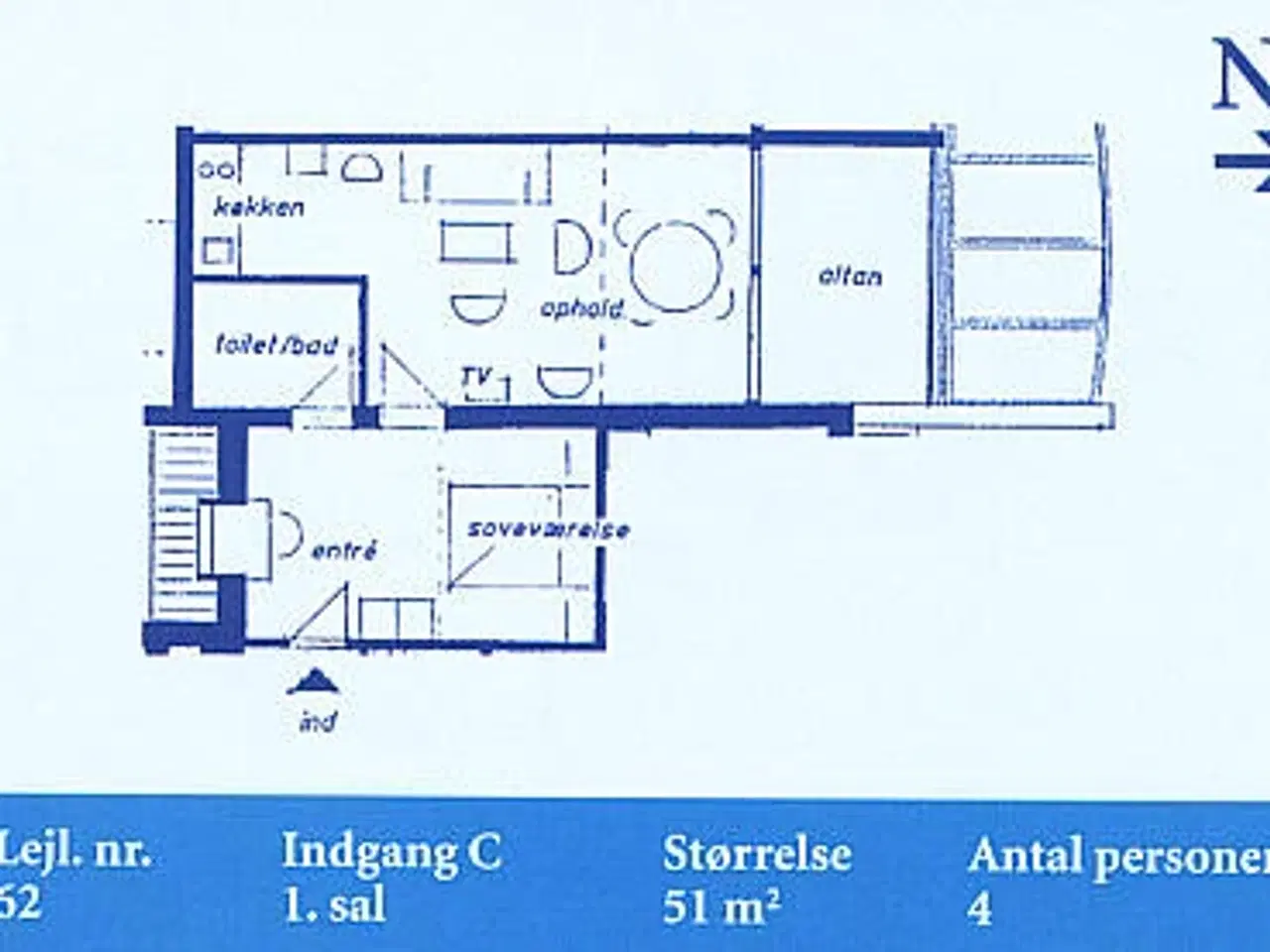 Billede 3 - Timeshare med skøn havudsigt i Gl. Skagen (uge 9)