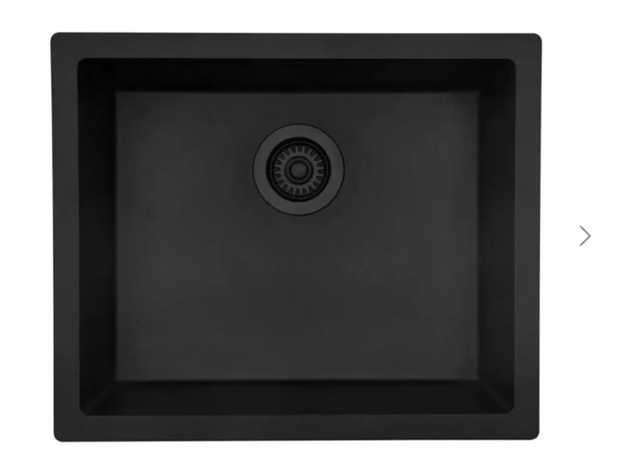 Billede 1 - Køkkenvask, Sort, Lavabo Jupiter 600