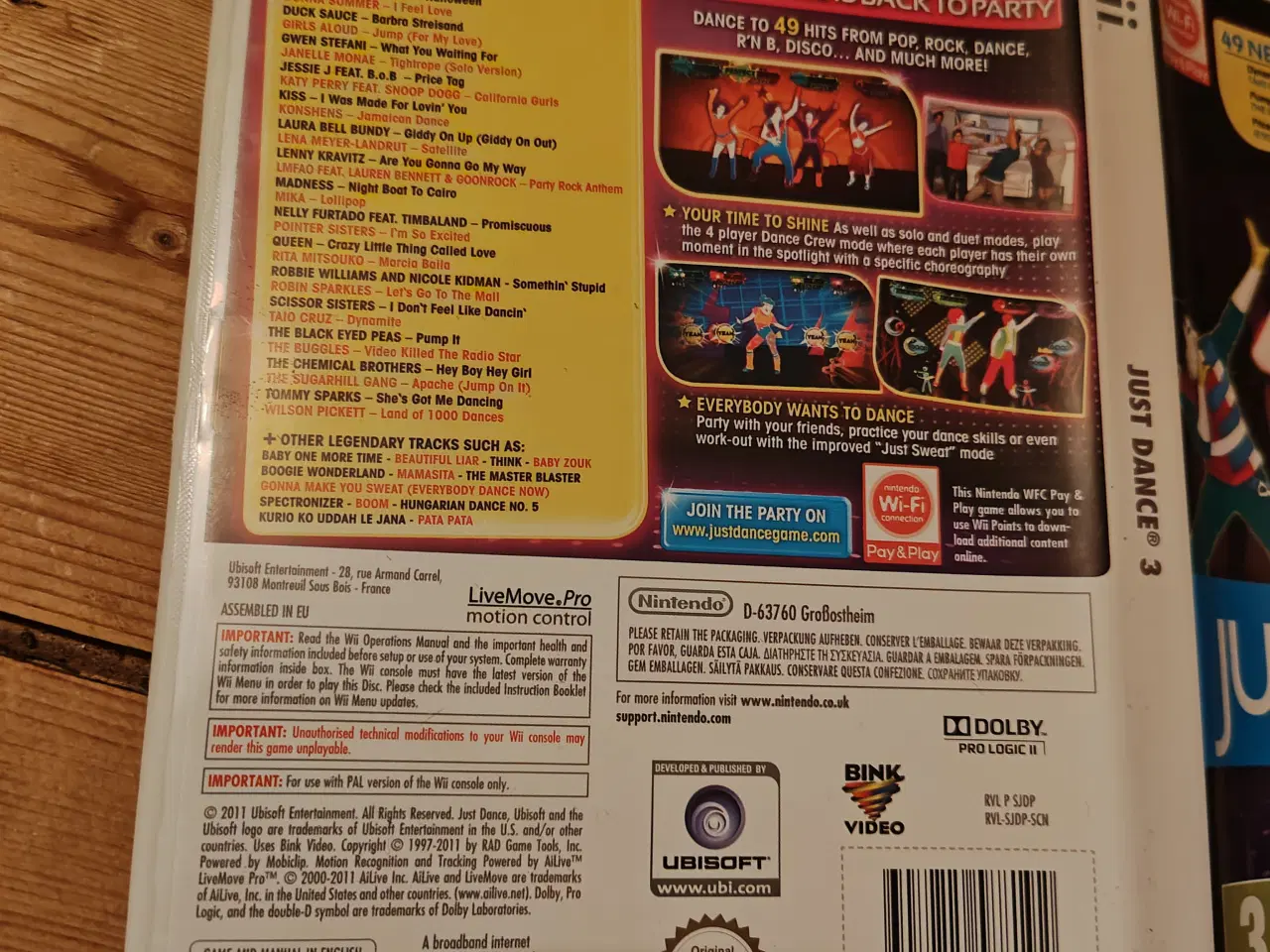 Billede 2 - Just Dance 3 til Nintendo Wii