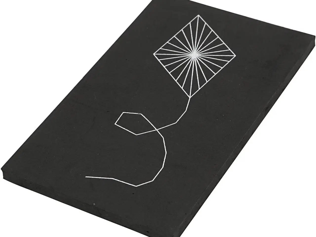 Billede 1 - String Art Plader 20x12 cm, 10 mm, Sort - 16 stk.