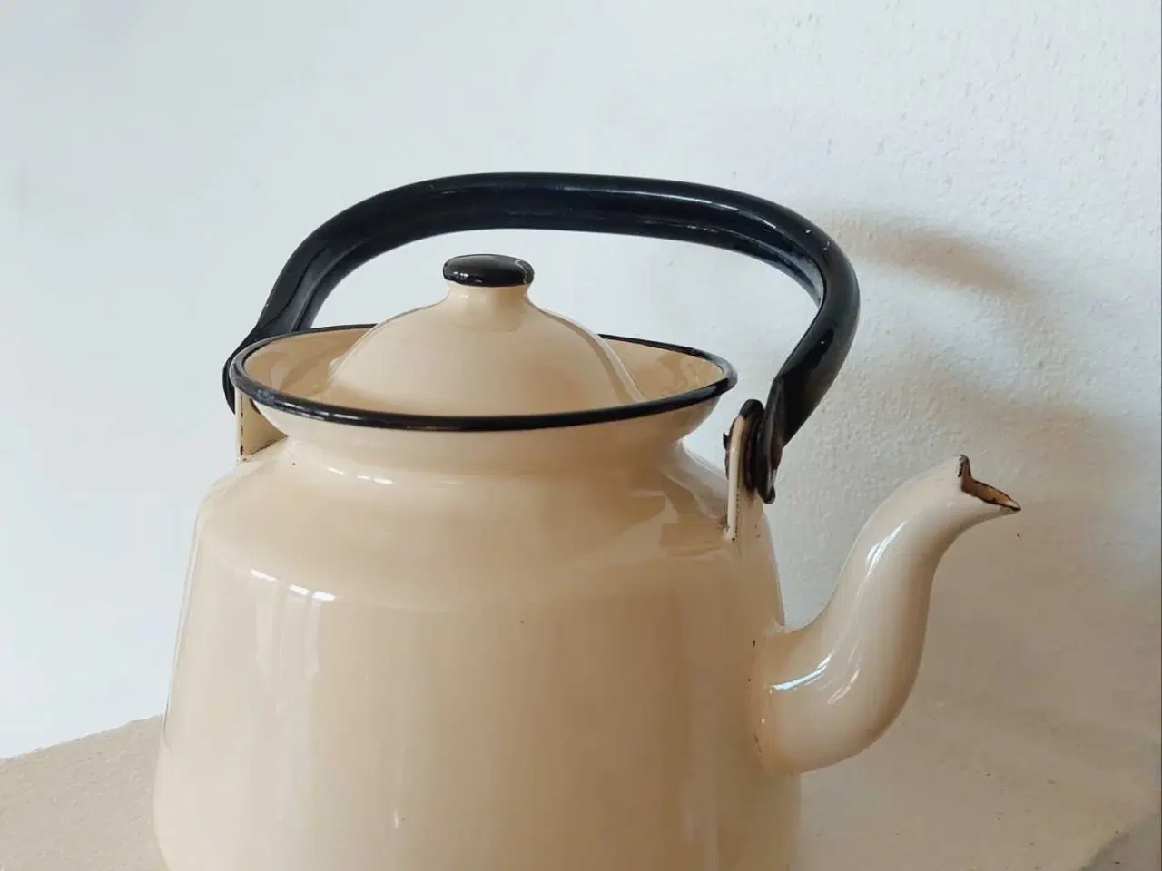 Billede 2 - Charmerende retro emaljekande