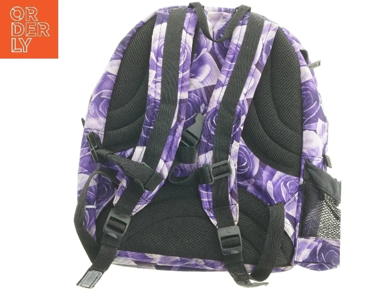 Billede 6 - Purple Rose SURVIVOR Lilla Jeva rygsæk med blomsterprint (str. 40 x 36 cm)