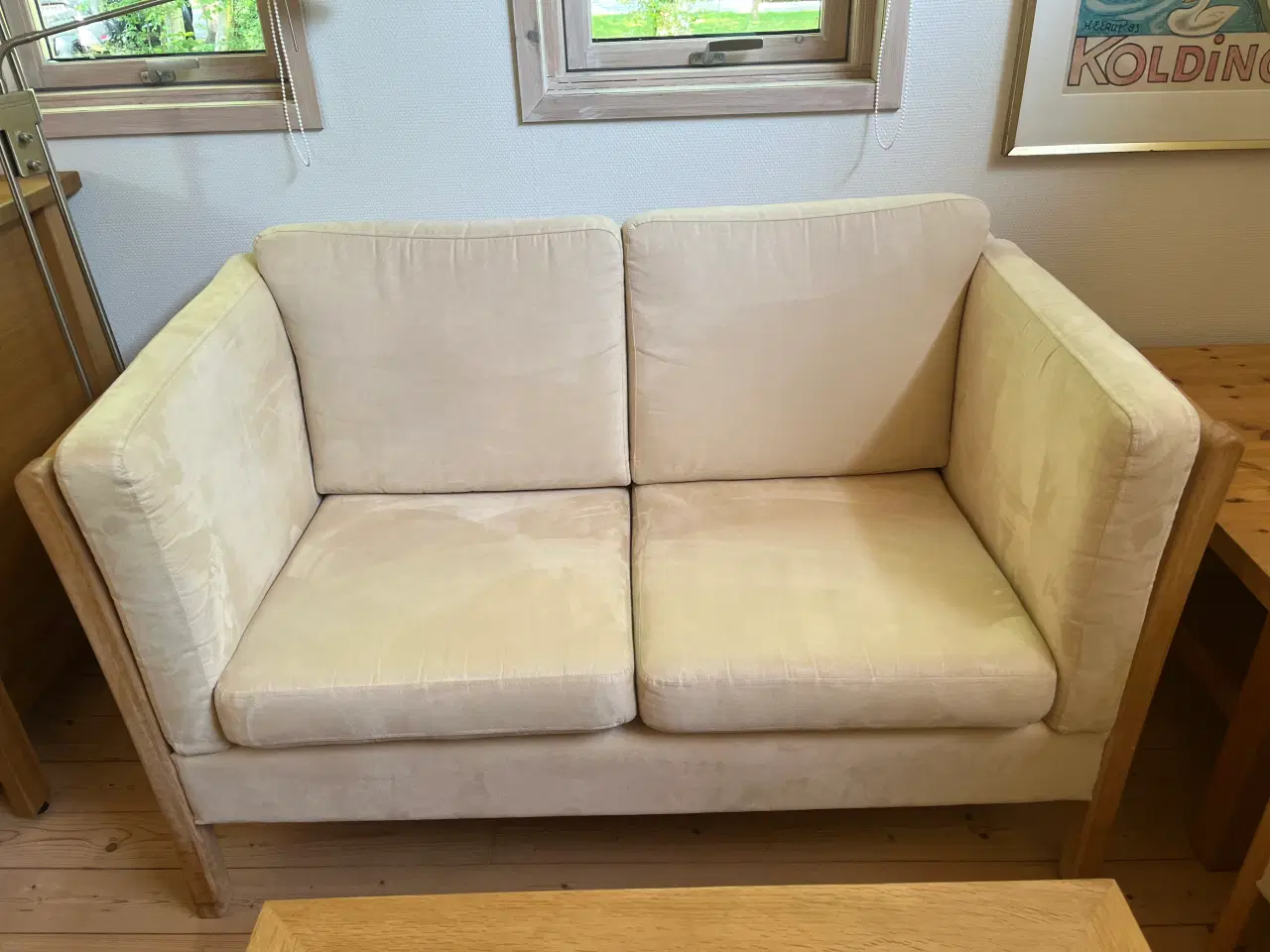 Billede 2 - Sofa -2-personers i microfiber