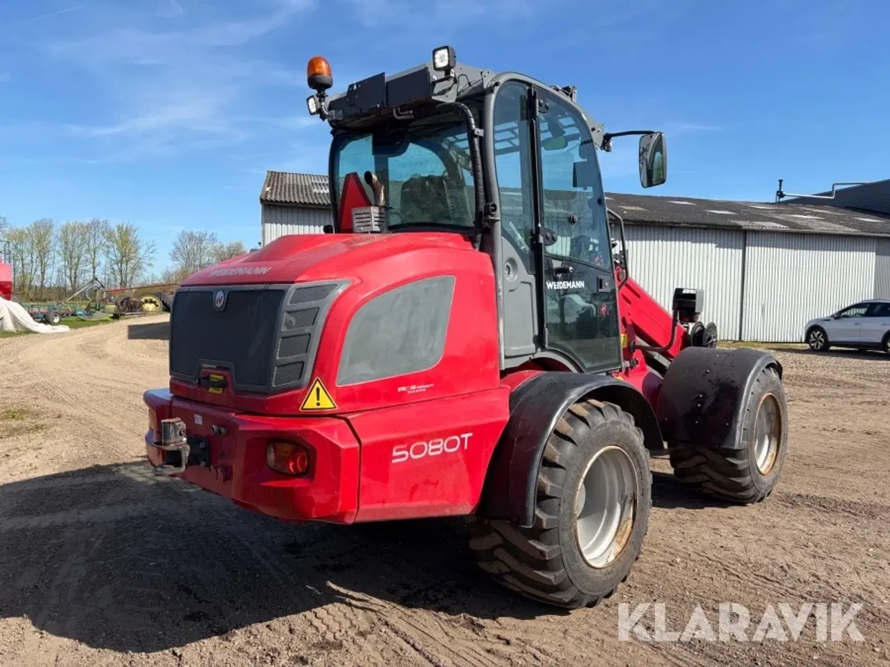Billede 3 - Hjullæsser Weidemann 5080T RL70 med teleskoparm