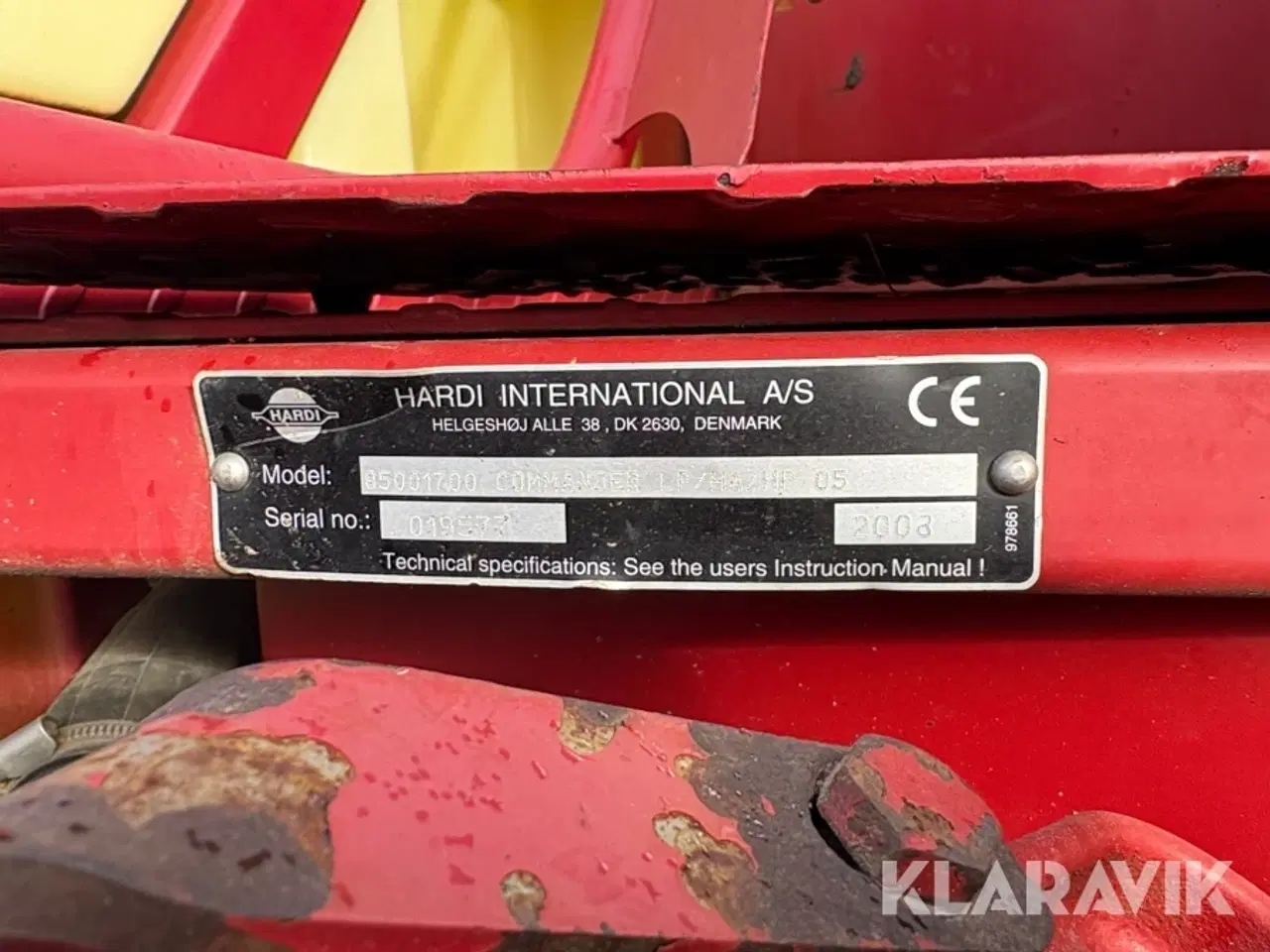 Billede 9 - Marksprøjte Hardi Commander 4400 30 meter bom