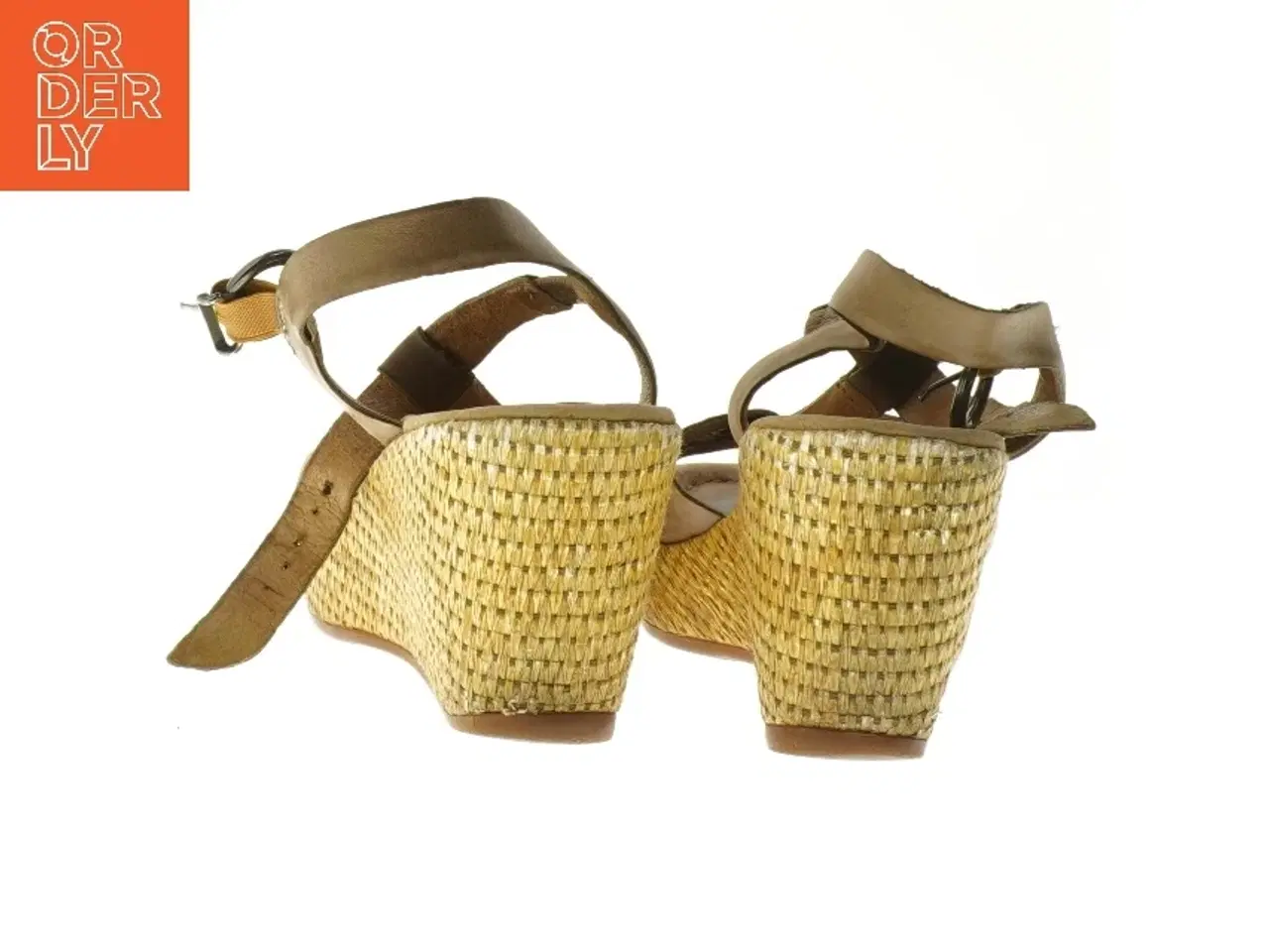 Billede 3 - Brune sandaler med kilehæl fra Gabor (str. 38 )