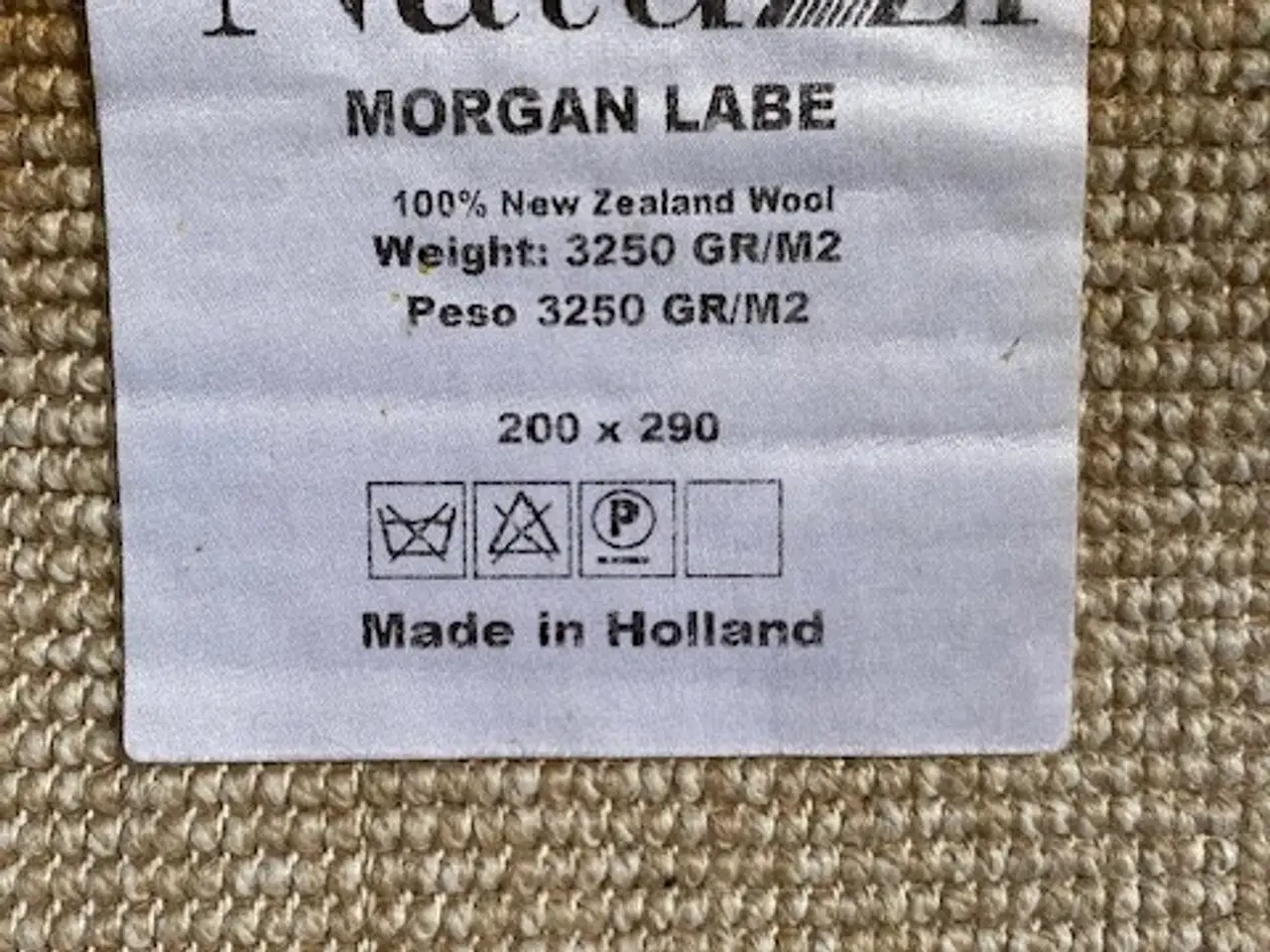 Billede 2 - Natuzzi tæppe sælges