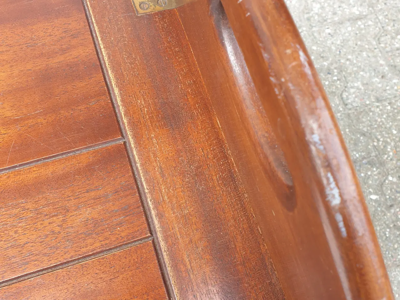 Billede 3 - Butlerbord mahogni