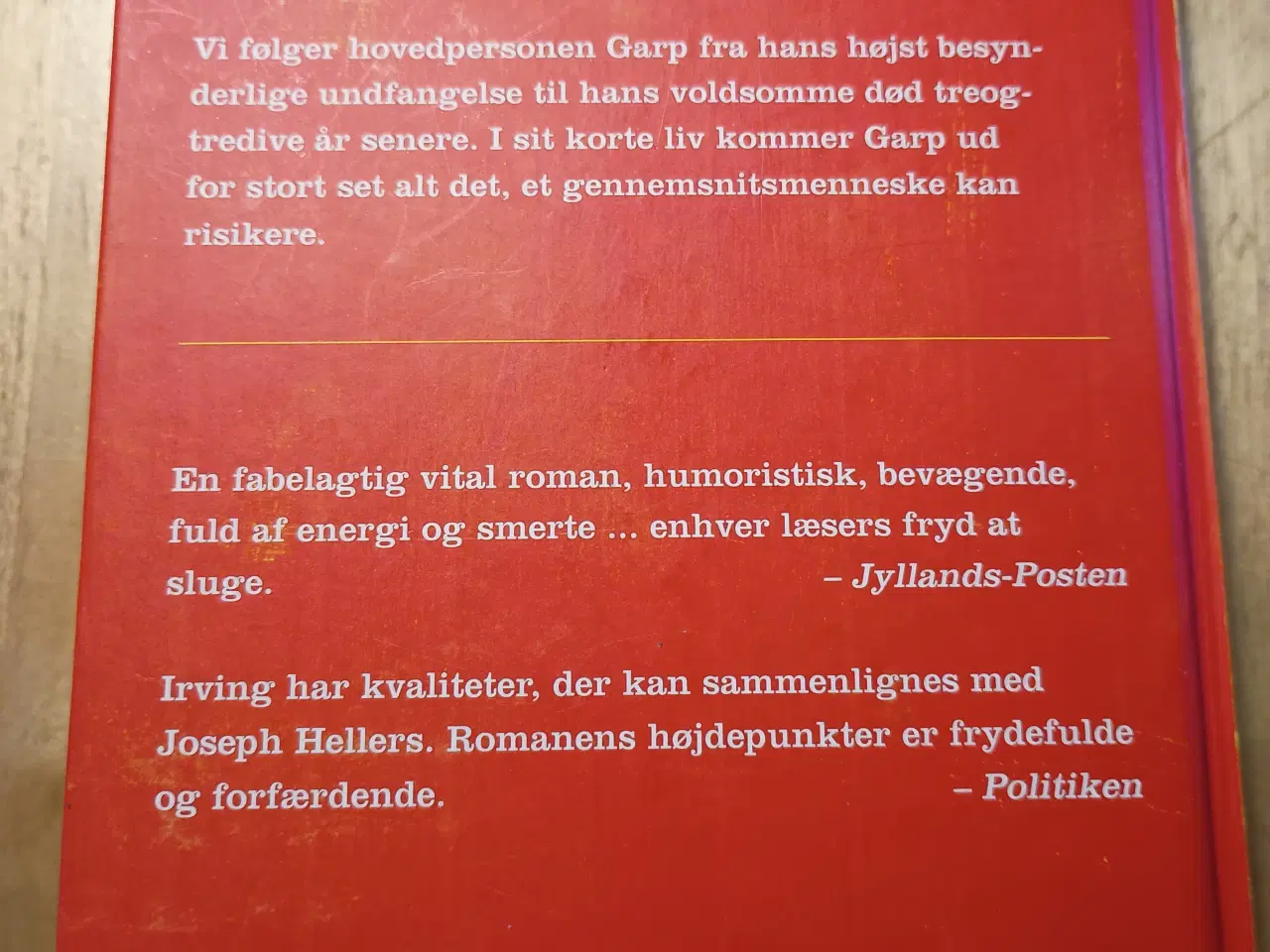 Billede 2 - Verden Ifølge Garp.