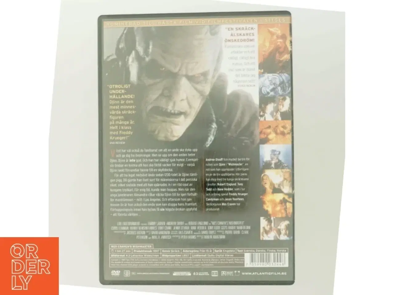 Billede 3 - Wes Craven&#39;s Wishmaster med Robert Englund (DVD)