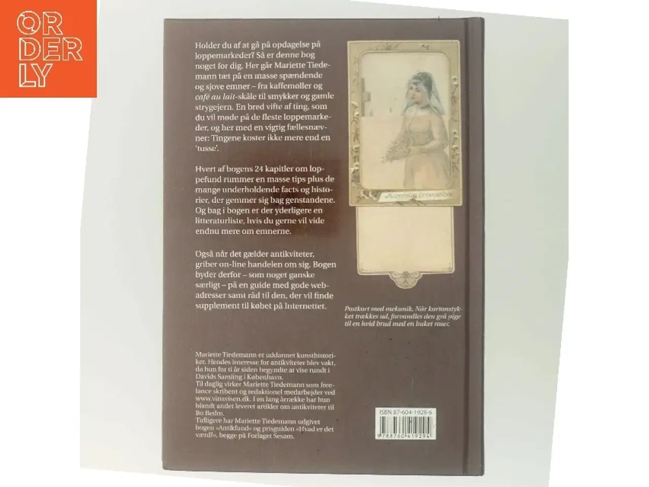 Billede 3 - Antikt til under en "tusse" : loppefund og kuriosa af Mariette Tiedemann (Bog)