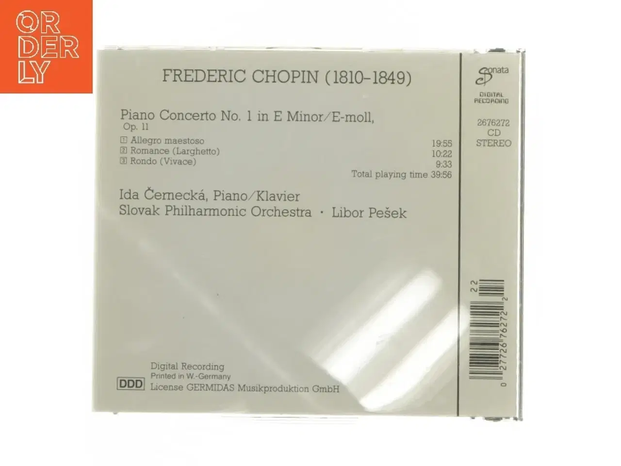 Billede 3 - Frederic Chopin Piano Concerto No. 1 CD