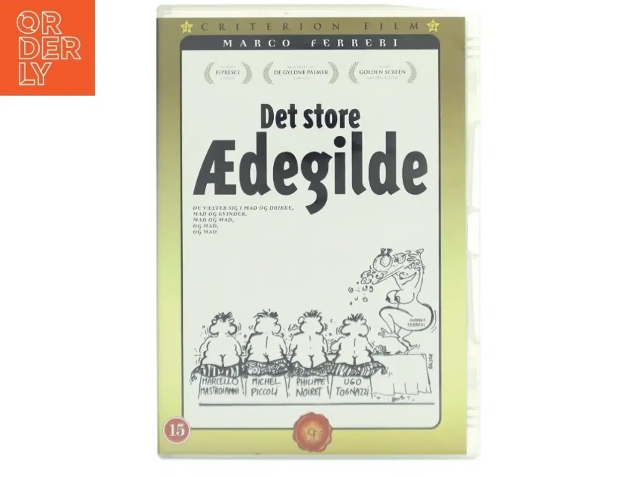 Billede 1 - Det Store Ædegilde med Marcello Mastroianni (DVD)