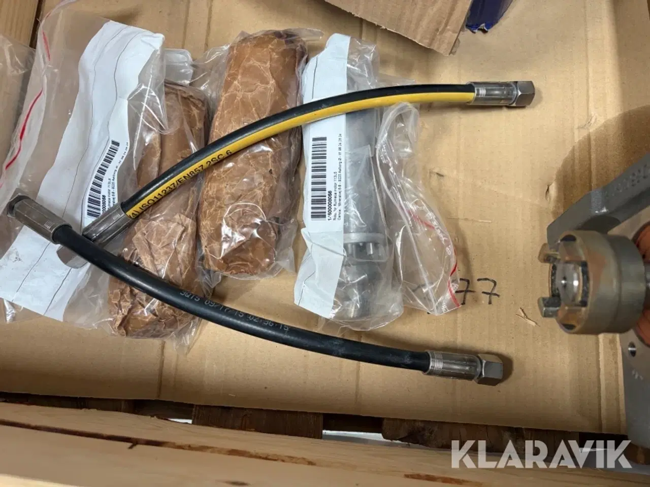 Billede 12 - Lot - gearspindel, bronzebøsninger og flangelejer - 1 palle