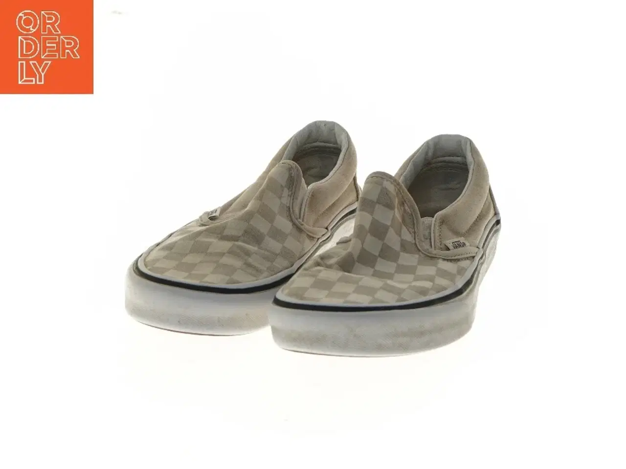 Billede 4 - Vans slip-on sko med ternet mønster fra Vans (str. 38,5 )
