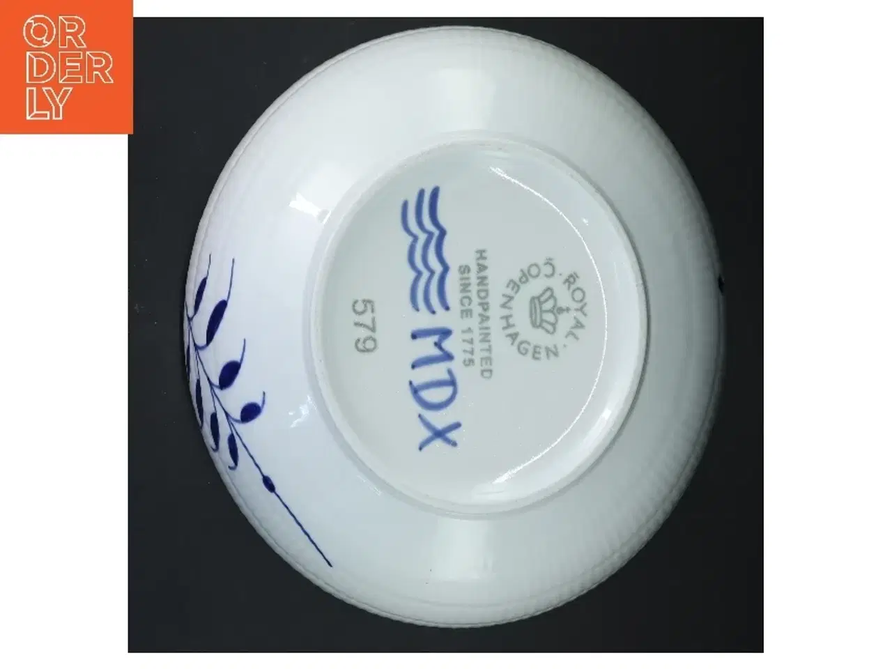 Billede 2 - Mega musselmalet skål 24 cm.