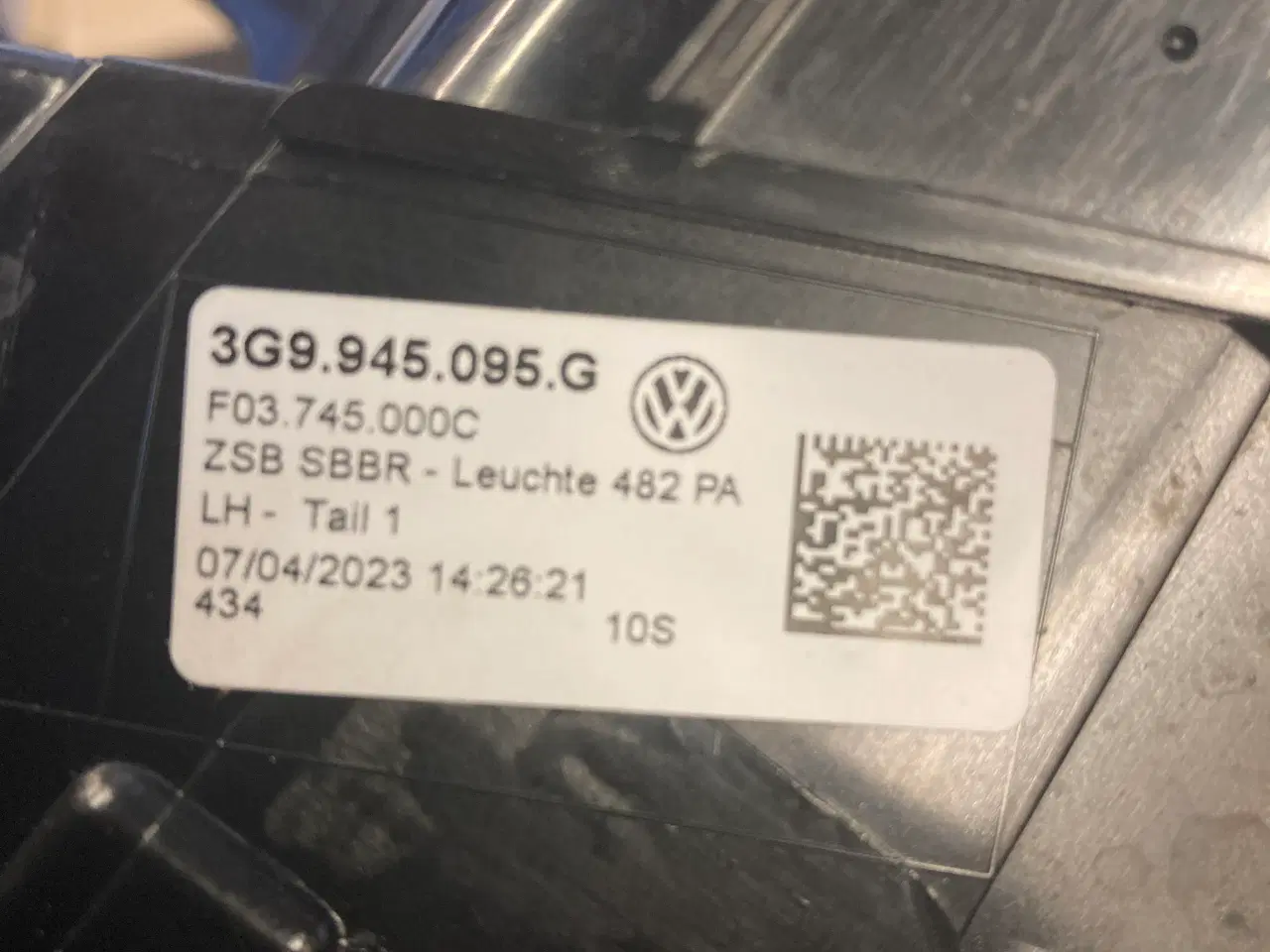 Billede 4 - Baglygte Vw Passat 