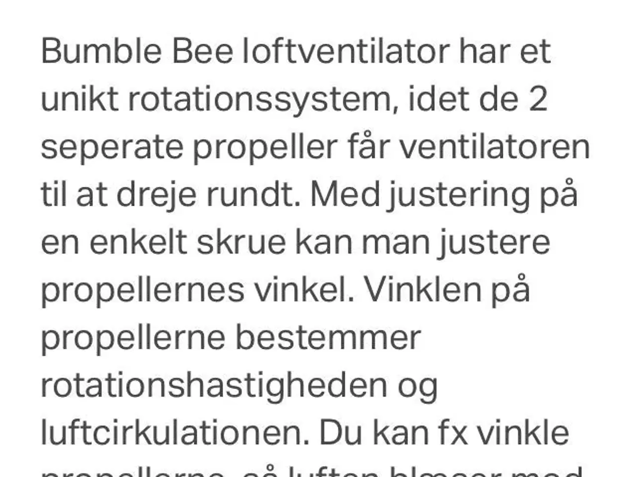 Billede 5 - Bumble bee loftventilatorer