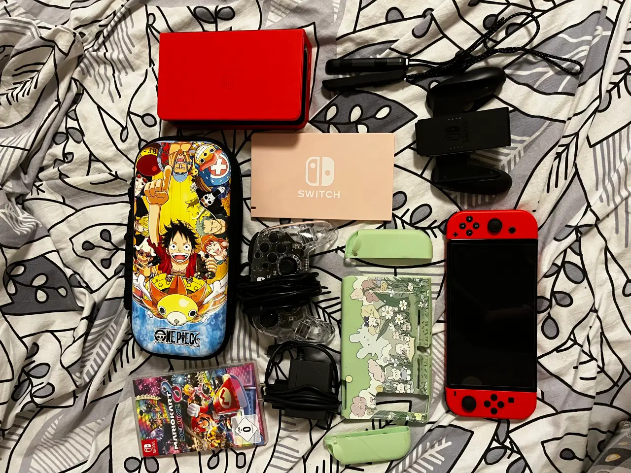 Billede 1 - Nintendo Switch OLED (mario edition) BUNDLE