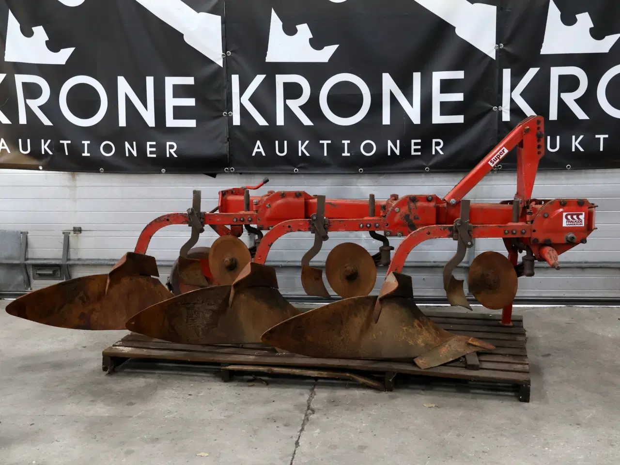 Billede 2 - 3 Furet Fraugde super plov, 16"