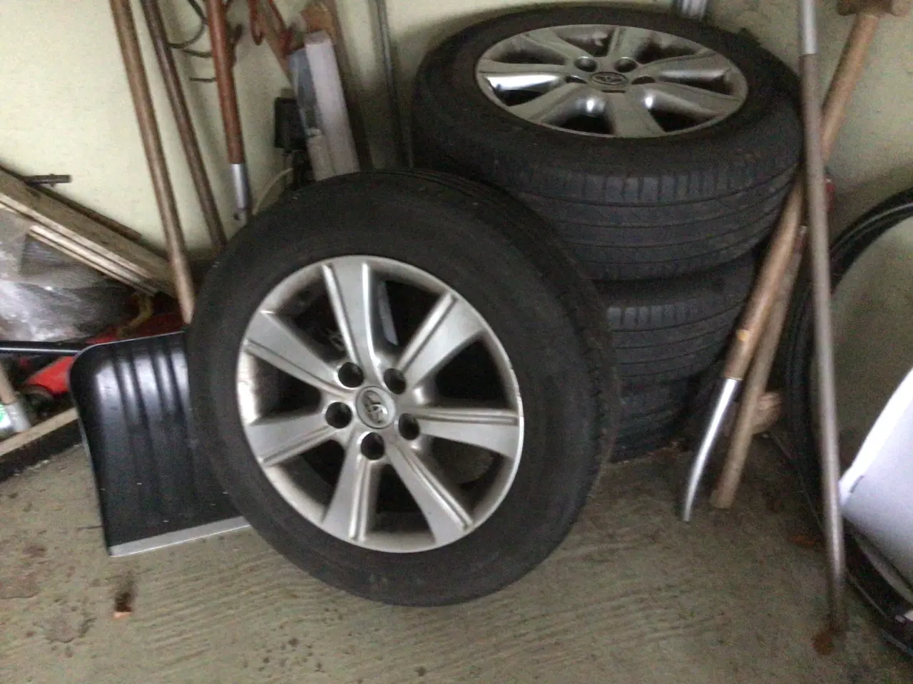 Billede 1 - Originale alu fælge til Toyota Avansis