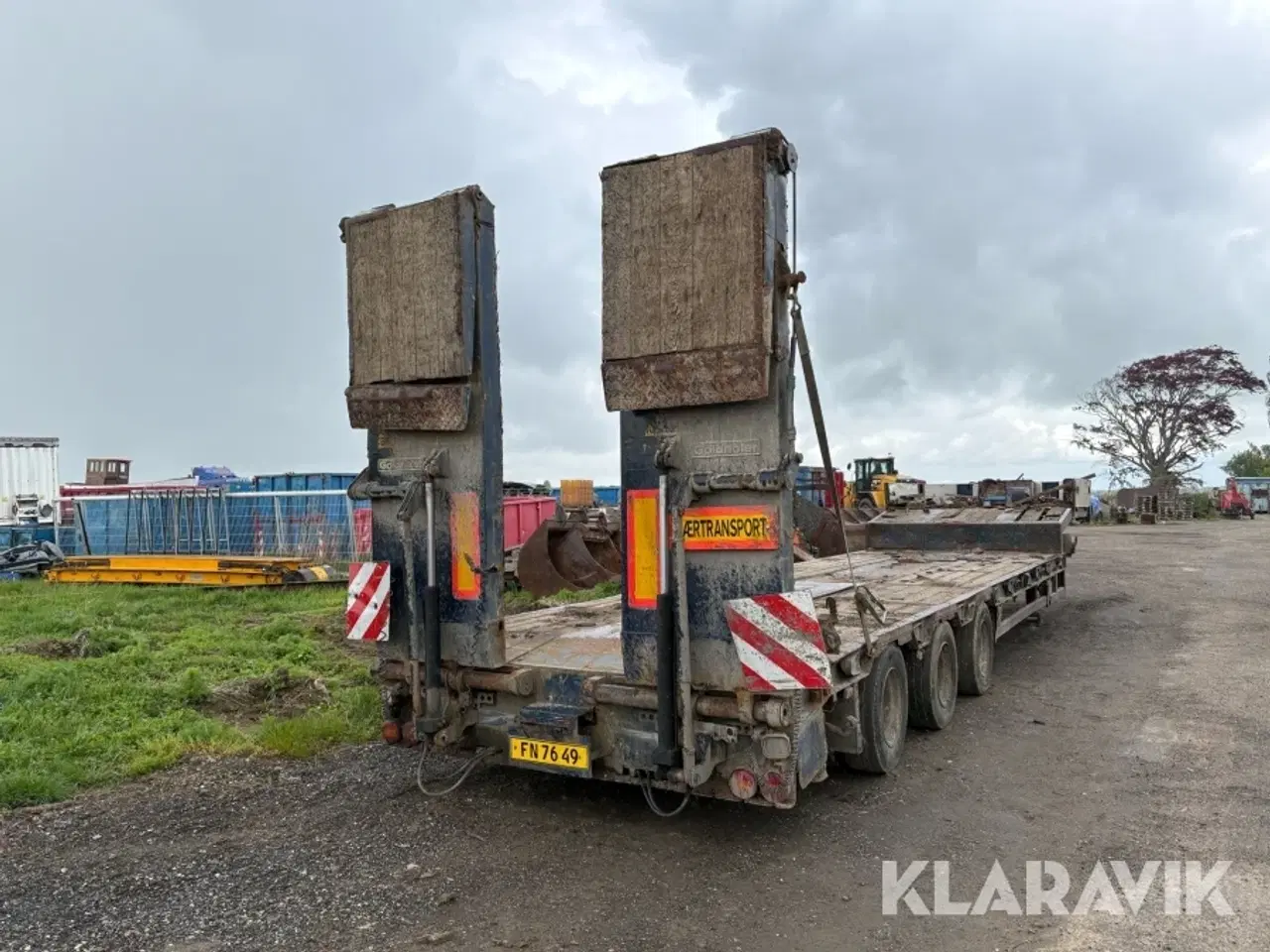 Billede 5 - Maskintrailer / lavlæsser Goldhofer STN-L 3-39/80 A