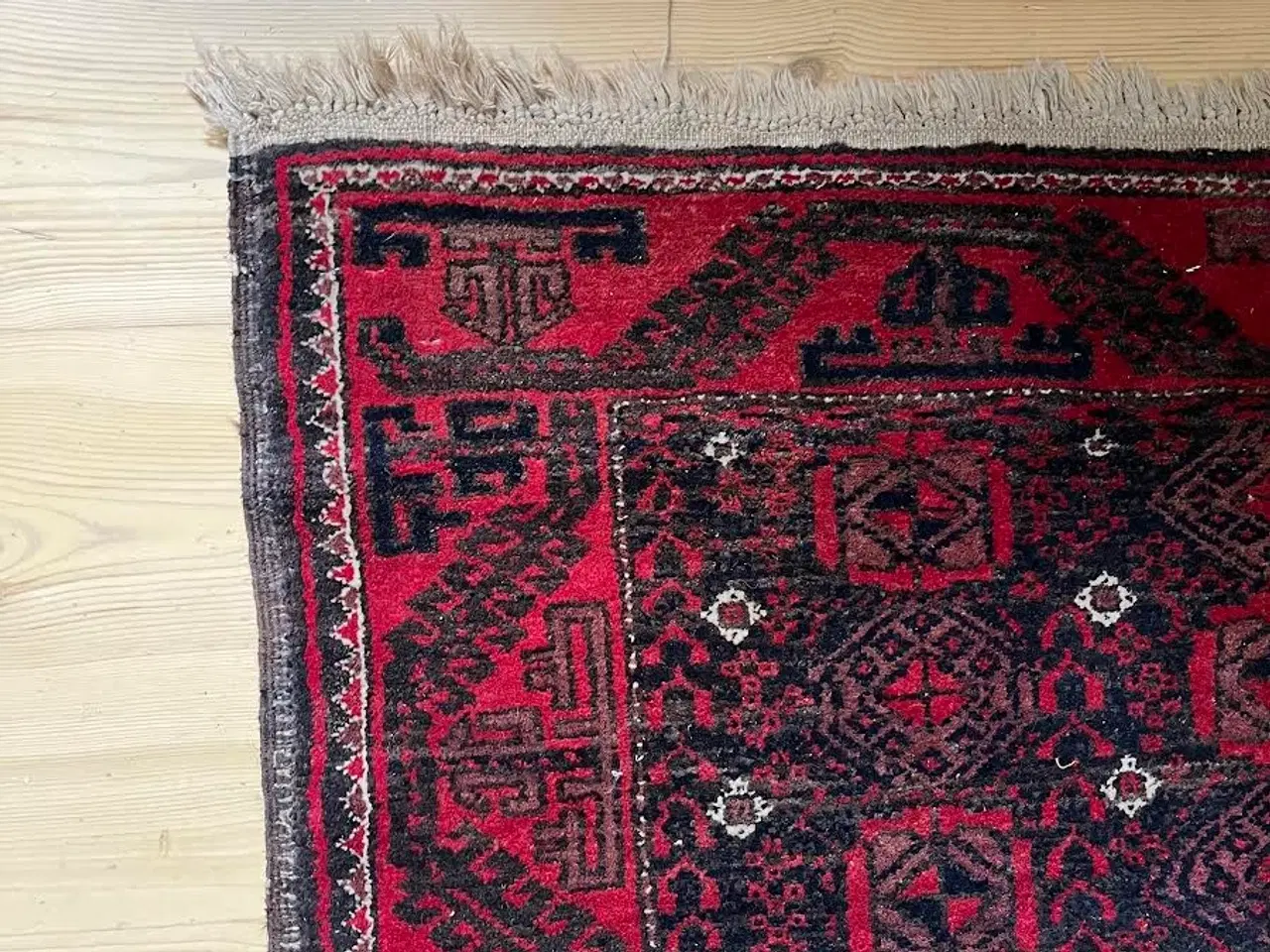 Billede 4 - Ægte tæppe, fra Iran mål 100 x 180 cm