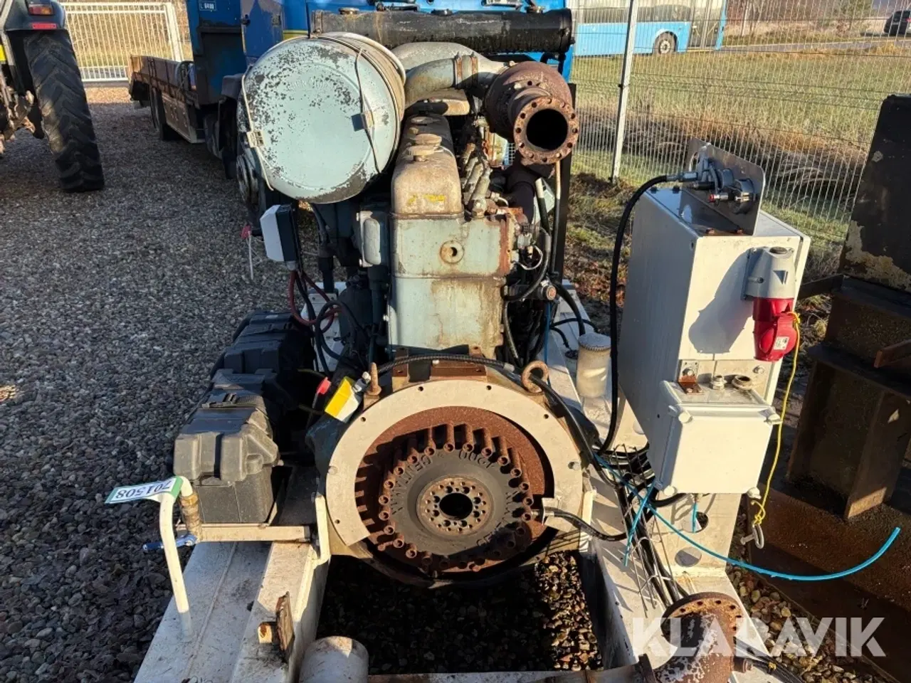 Billede 11 - 6-cylinderet motorstand Scania