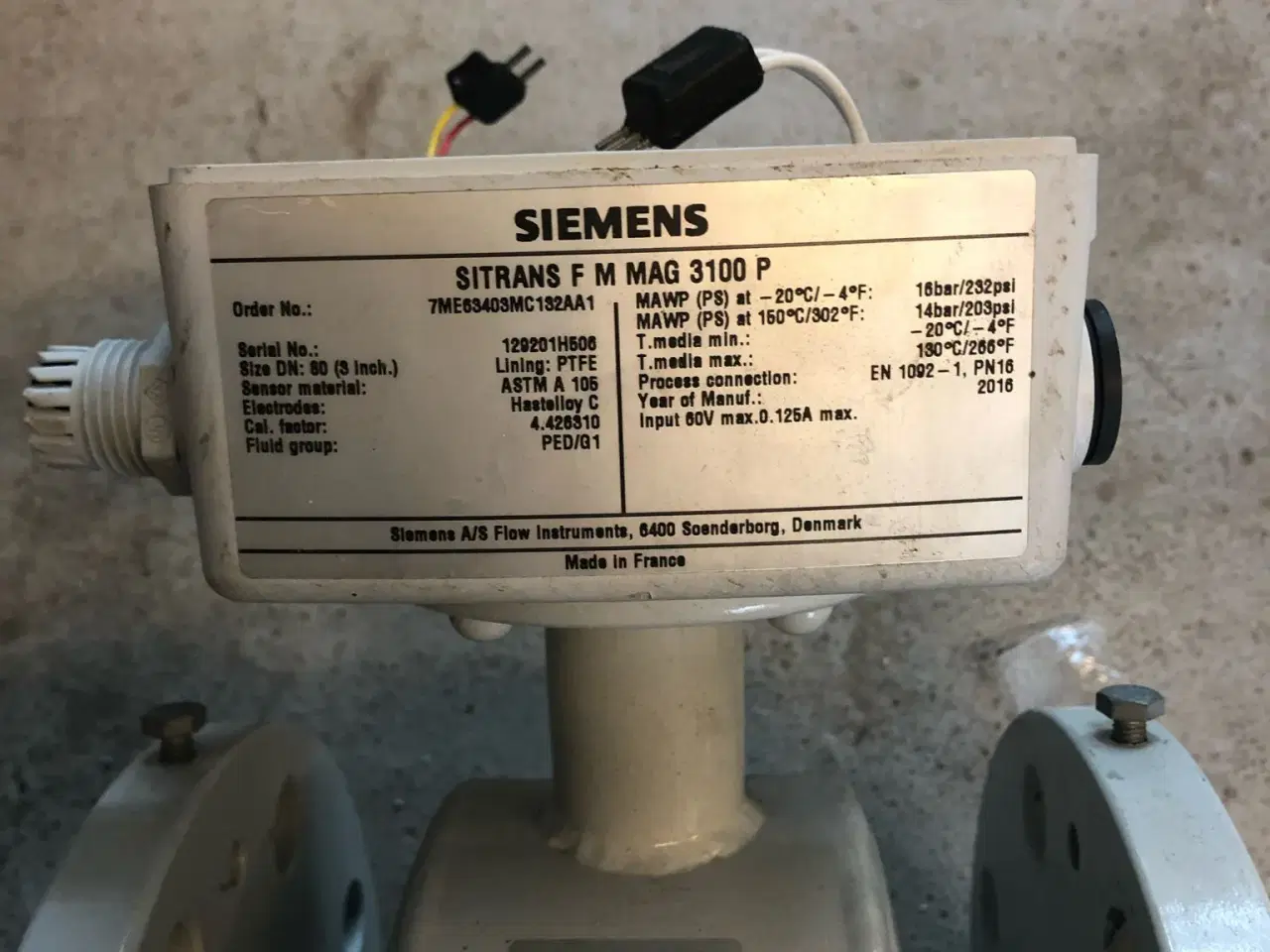 Billede 4 - Flowmåler Siemens MAG 3100 P