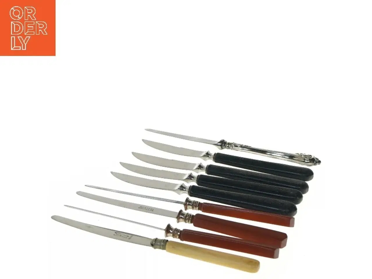 Billede 2 - Sæt af gamle knive (str. 16,5-17,5 cm)