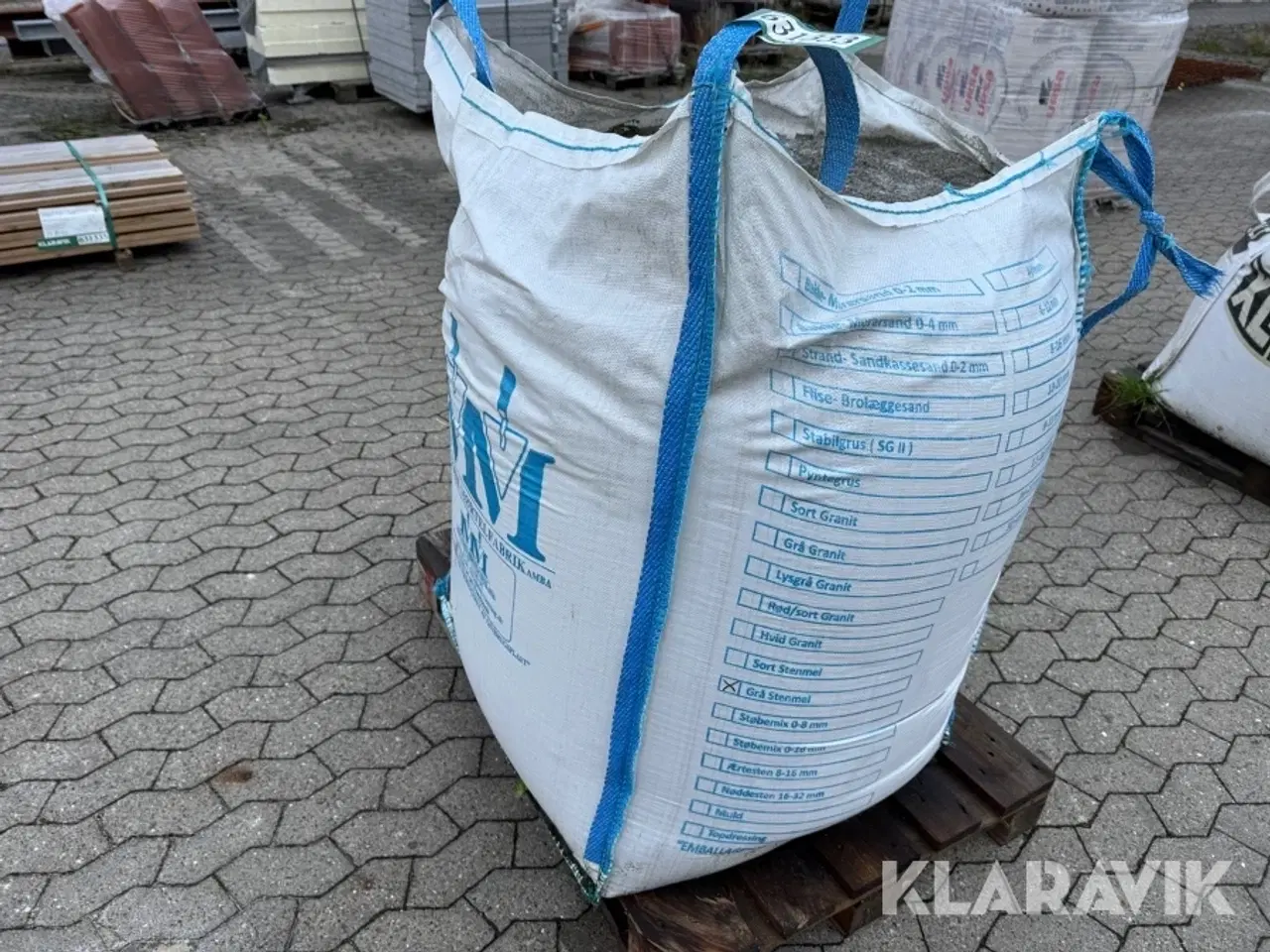 Billede 4 - Grå stenmel cirka 1 tons