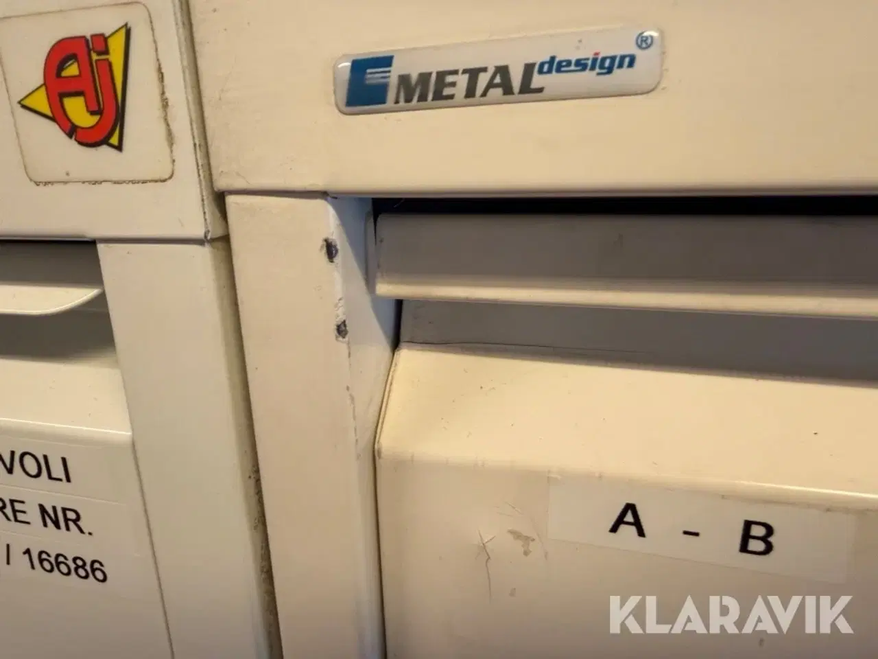 Billede 6 - Arkivskabe med lås 4 styk