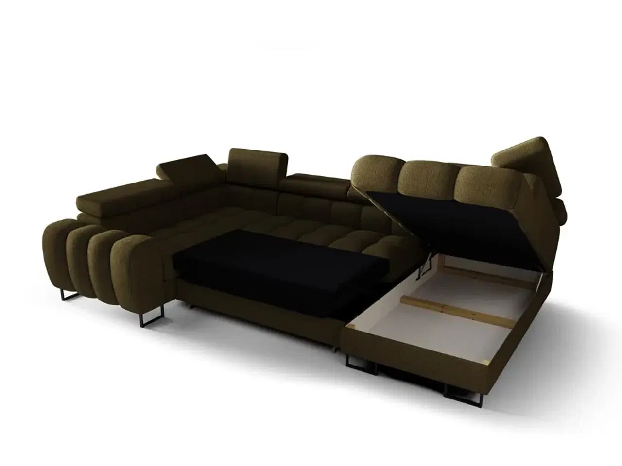 Billede 5 - ASPER MAX II HJØRNESOFA 195x350x170 CM