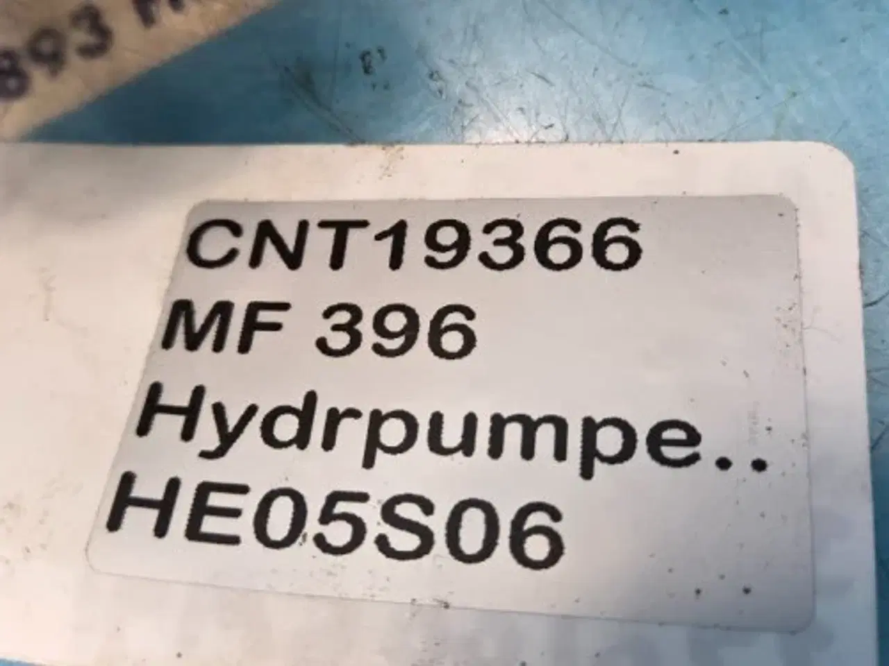 Billede 13 - Massey Ferguson 396 Hydraulikpumpe 3774613M91