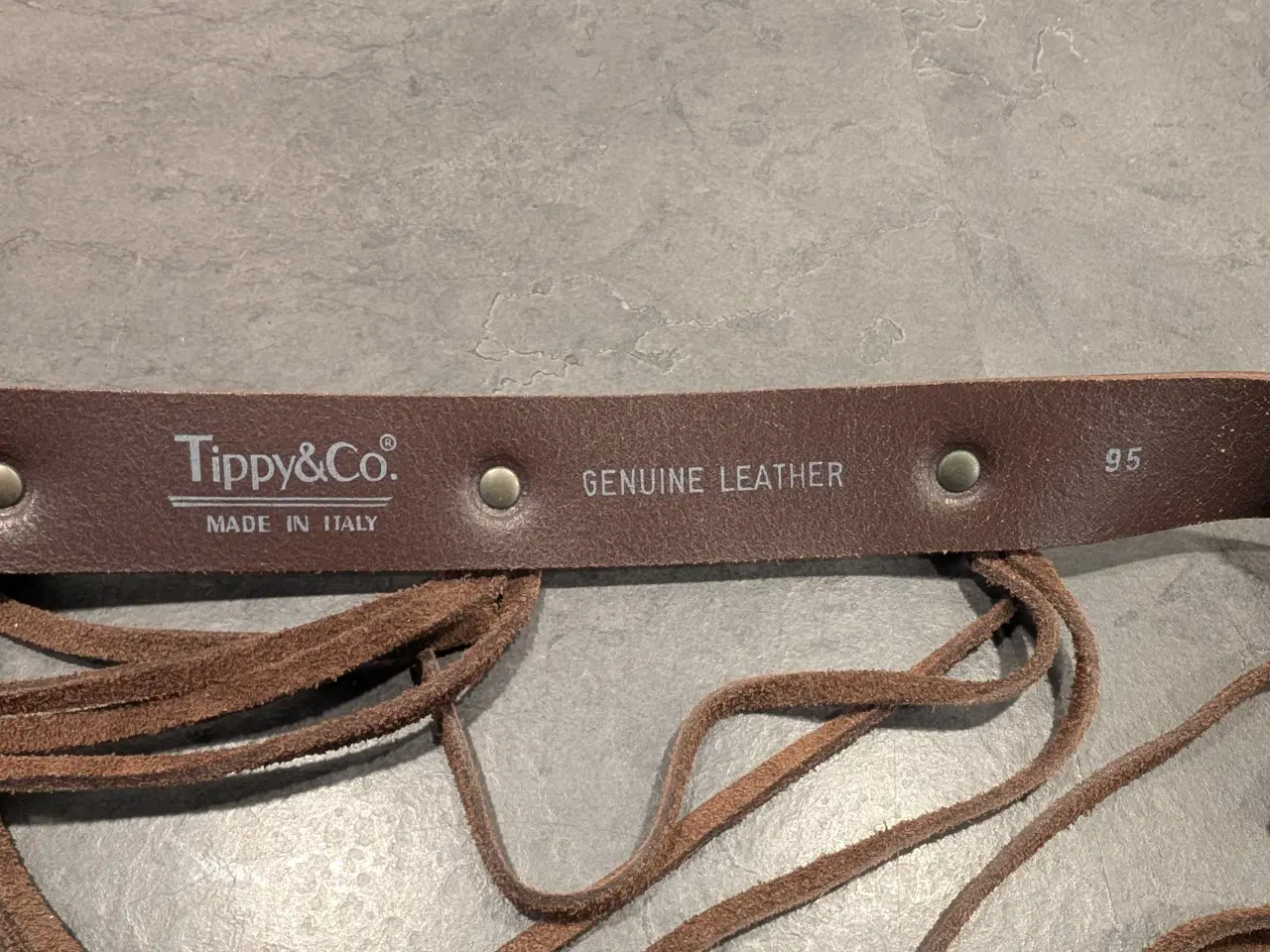 Billede 3 - Tippy&Co. brunt bælte, størrelse 95