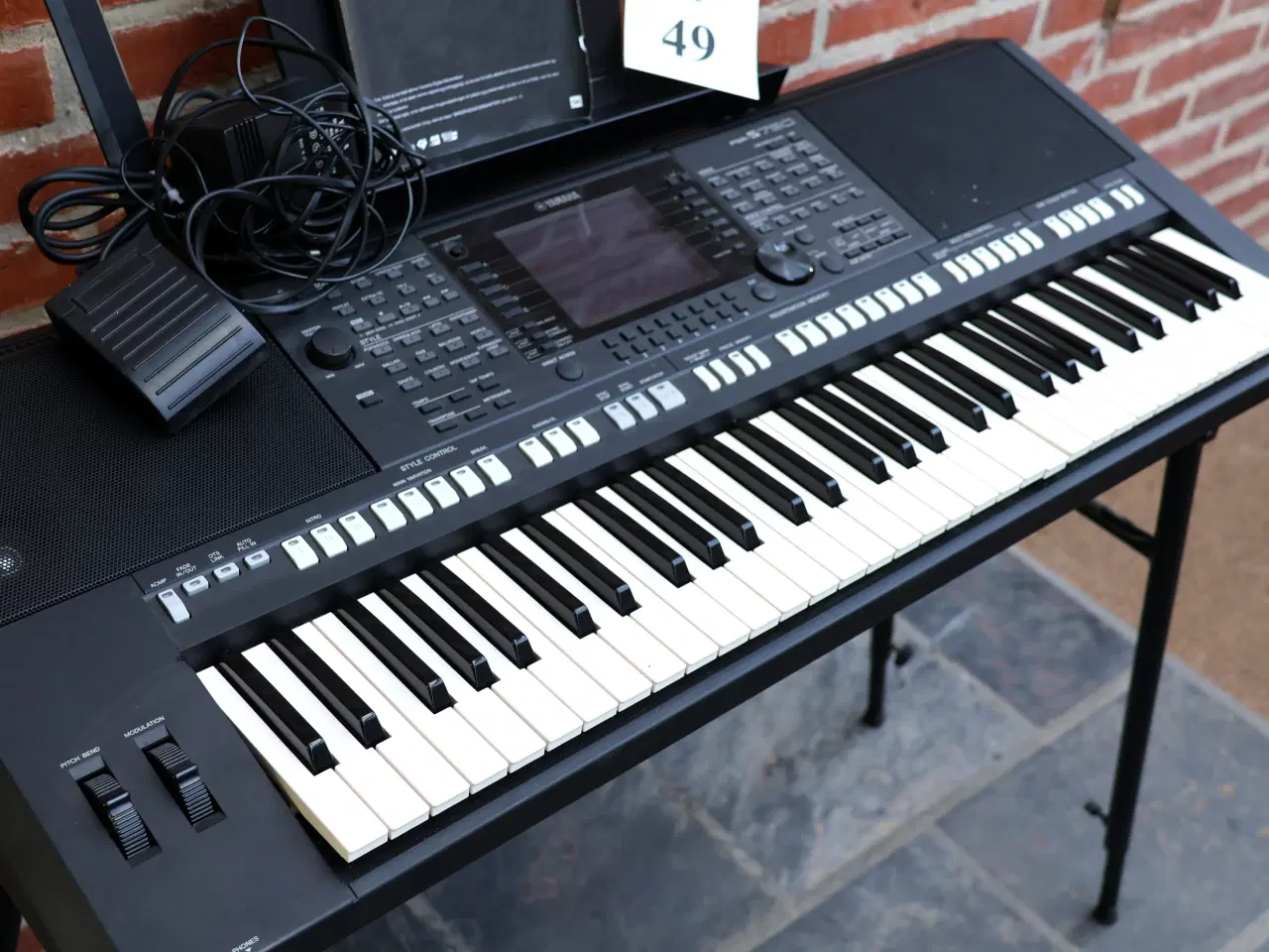 Billede 6 - Yamaha PSR-S750 keyboard m/stativ