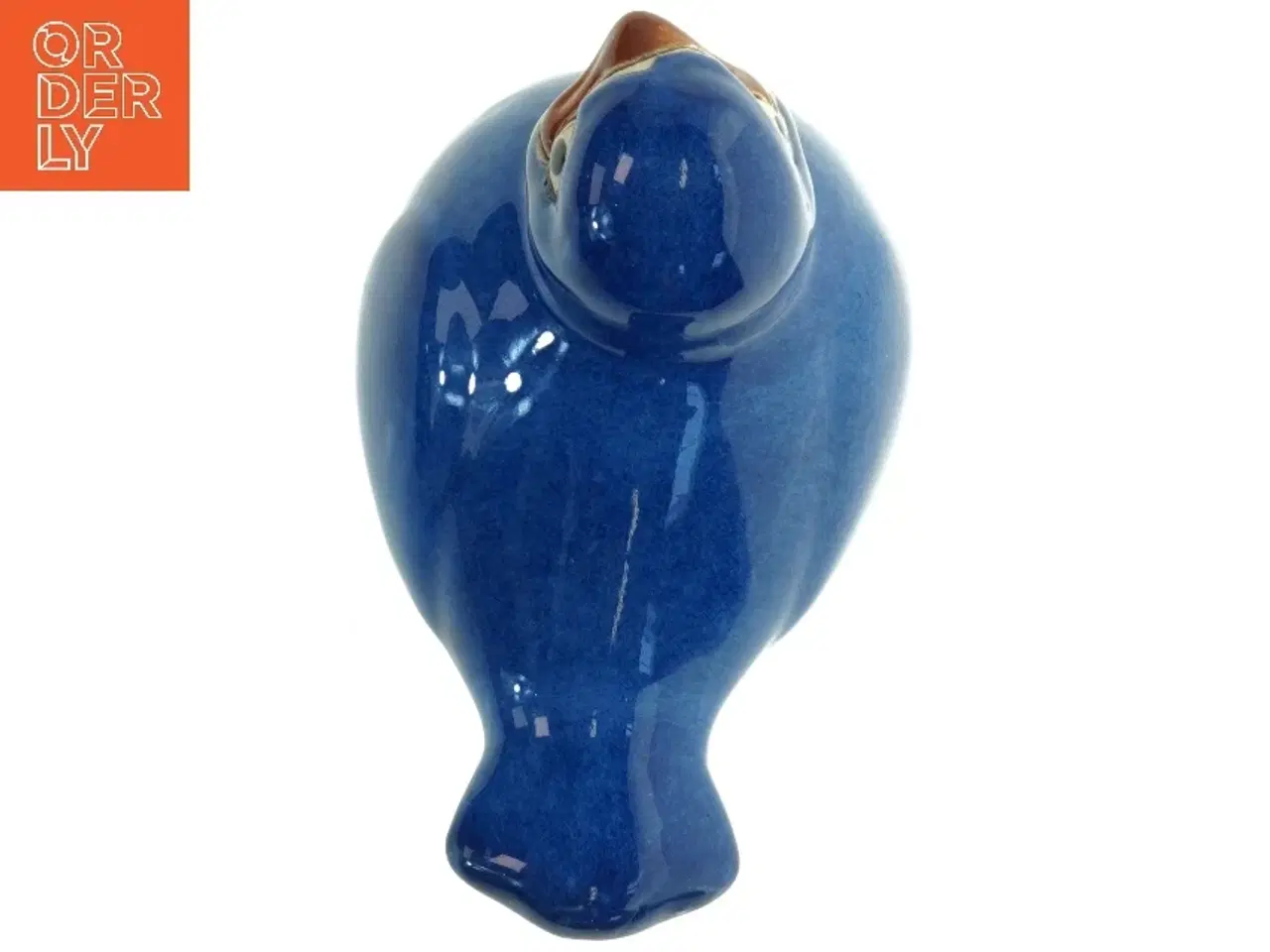 Billede 5 - Keramiske blå fugle (str. 20x13 cm)