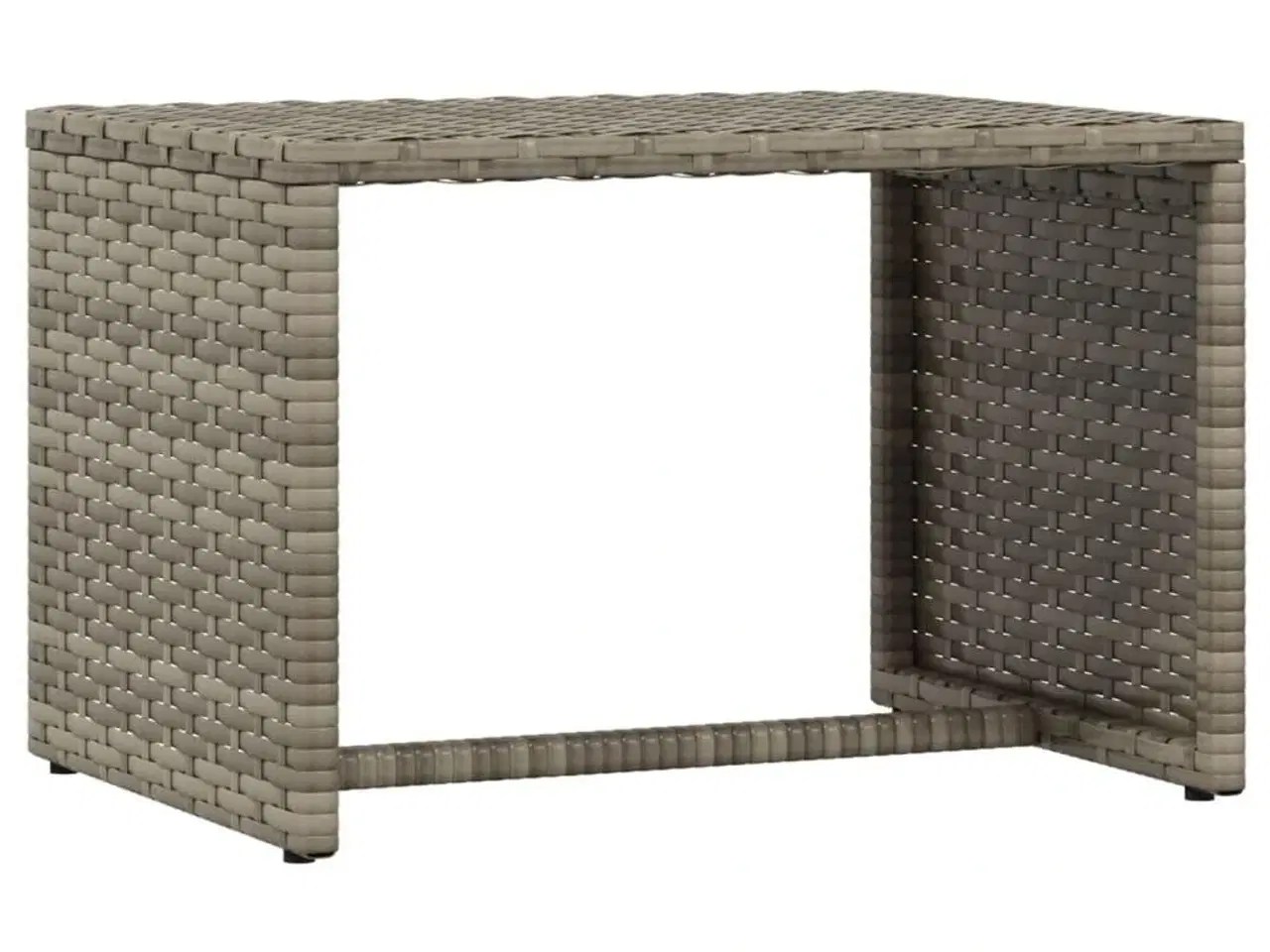 Billede 6 - Liggestole 2 stk. med bord polyrattan grå