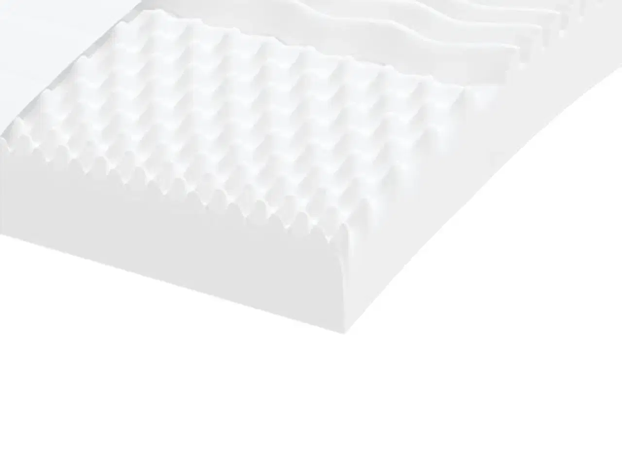 Billede 6 - Skummadras til børn 80x160 cm 7 zoner hårdhed 20 ILD hvid