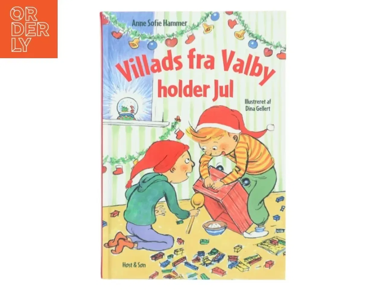 Billede 1 - Villads fra Valby holder jul af Anne Sofie Hammer (f. 1972-02-05) (Bog)